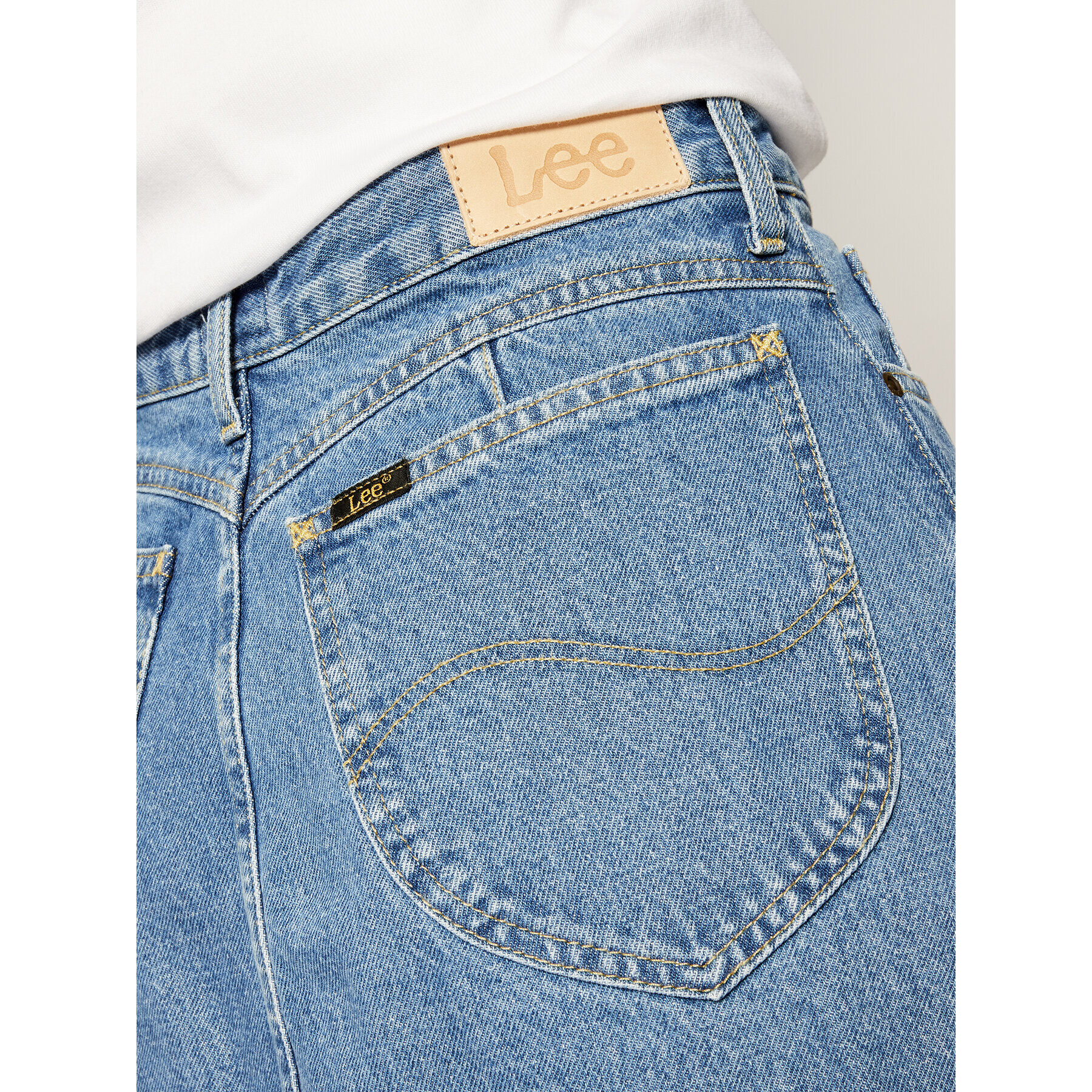 Lee Jeans krilo Thelma L38EGAZE Modra Regular Fit - Pepit.si