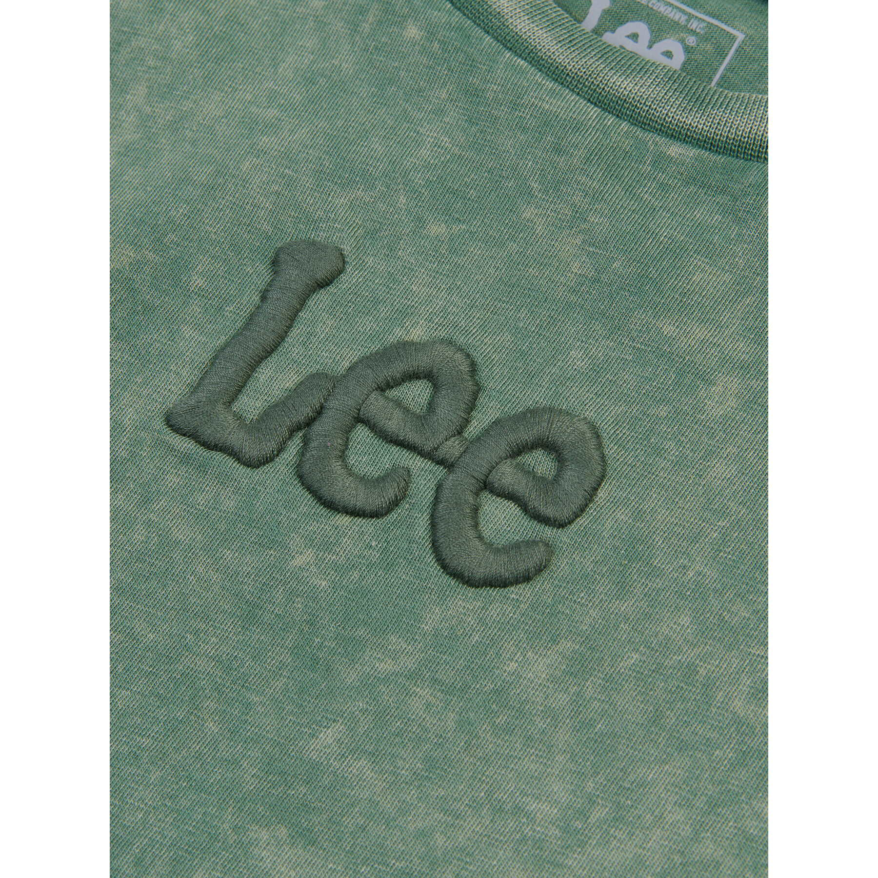 Lee Majica Tonal 0119 Zelena Regular Fit - Pepit.si