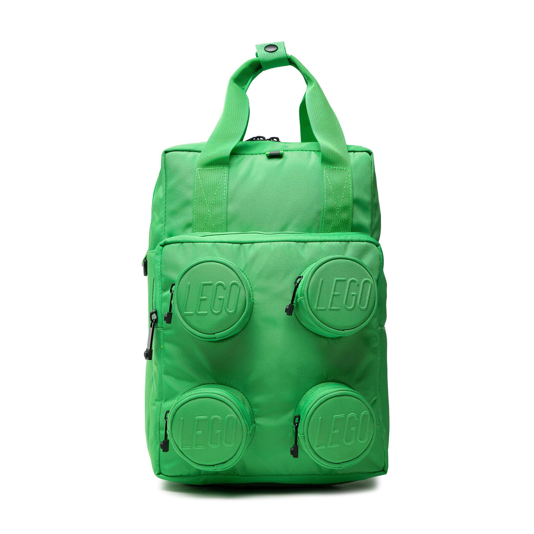 LEGO Nahrbtnik Brick 2X2 Backpack 20205-0037 Zelena - Pepit.si