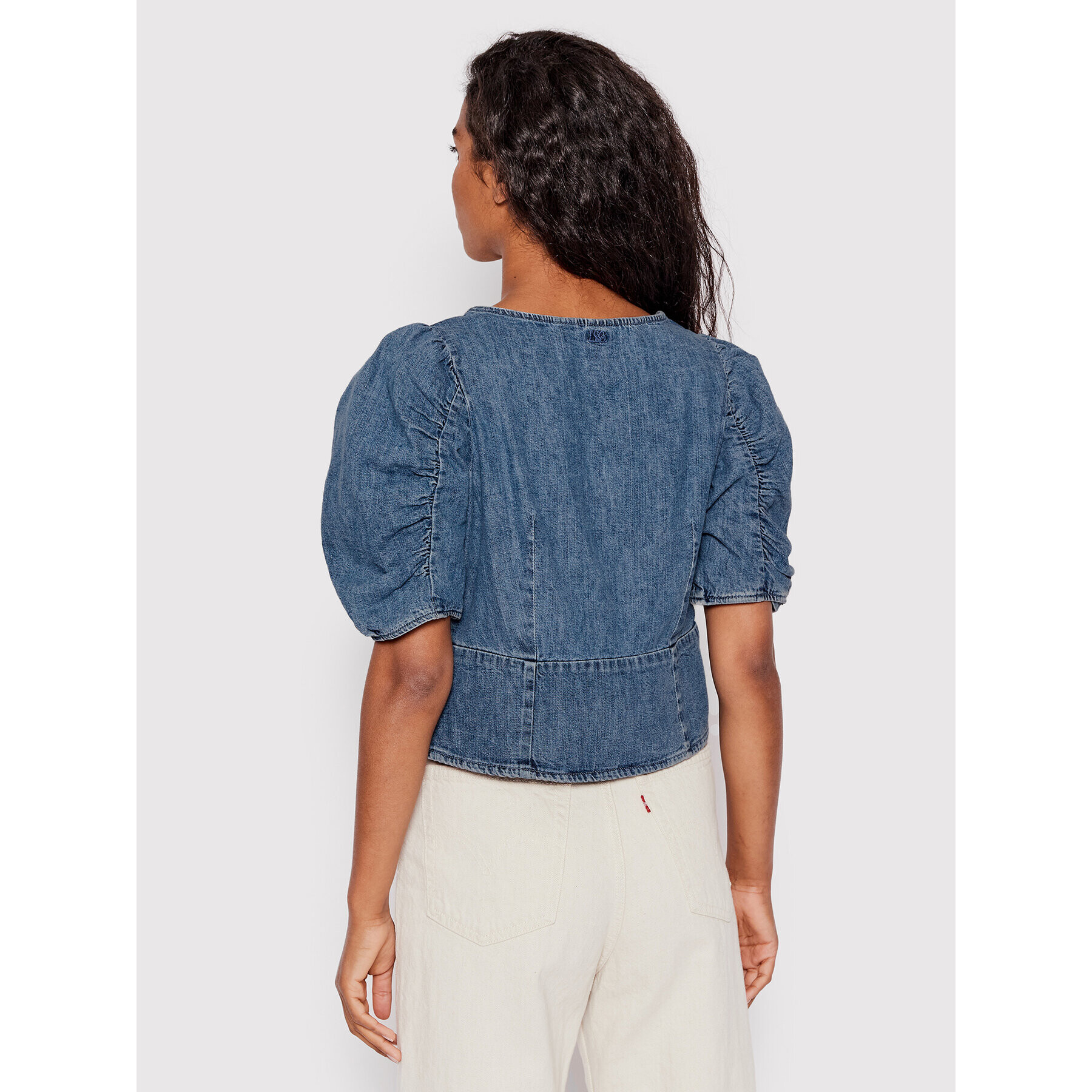 Levi's® Bluza Storia A3357-0002 Mornarsko modra Regular Fit - Pepit.si