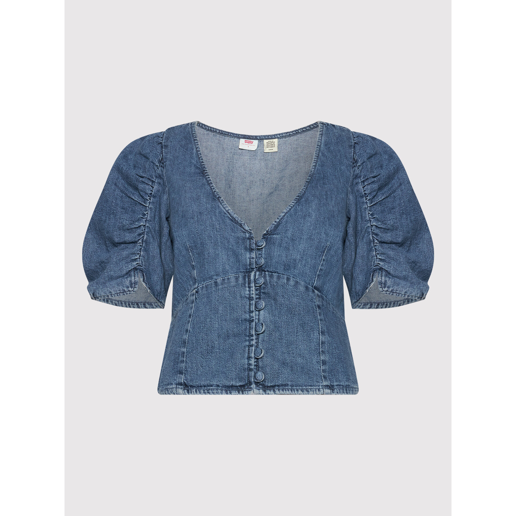 Levi's® Bluza Storia A3357-0002 Mornarsko modra Regular Fit - Pepit.si