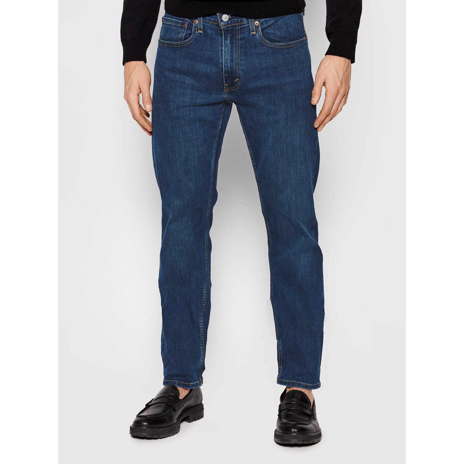 Levi's® Jeans hlače 502™ 29507-0053 Mornarsko modra Taper Fit - Pepit.si