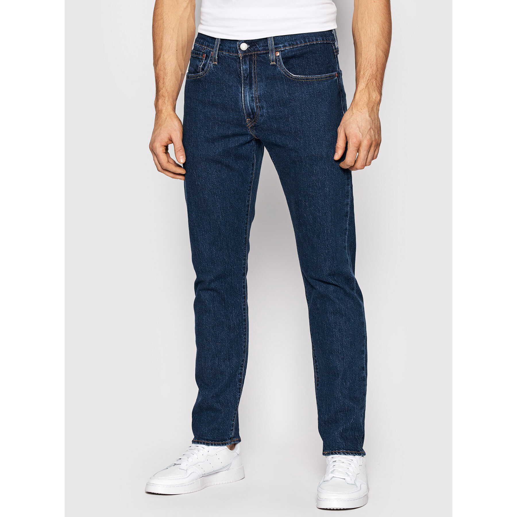 Levi's® Jeans hlače 502™ 29507-1198 Mornarsko modra Taper Fit - Pepit.si