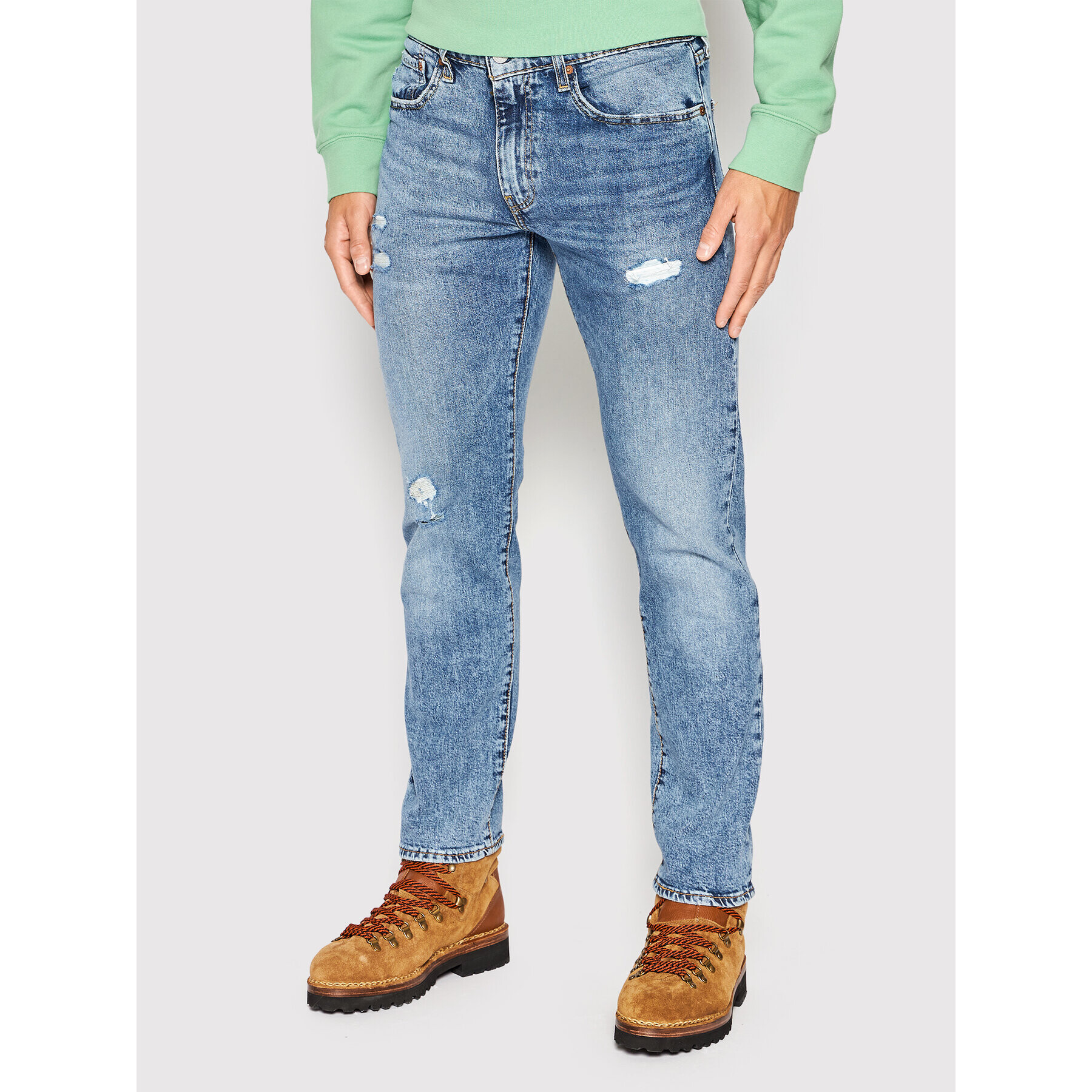 Levi's® Jeans hlače 502™ 29507-1300 Modra Taper Fit - Pepit.si