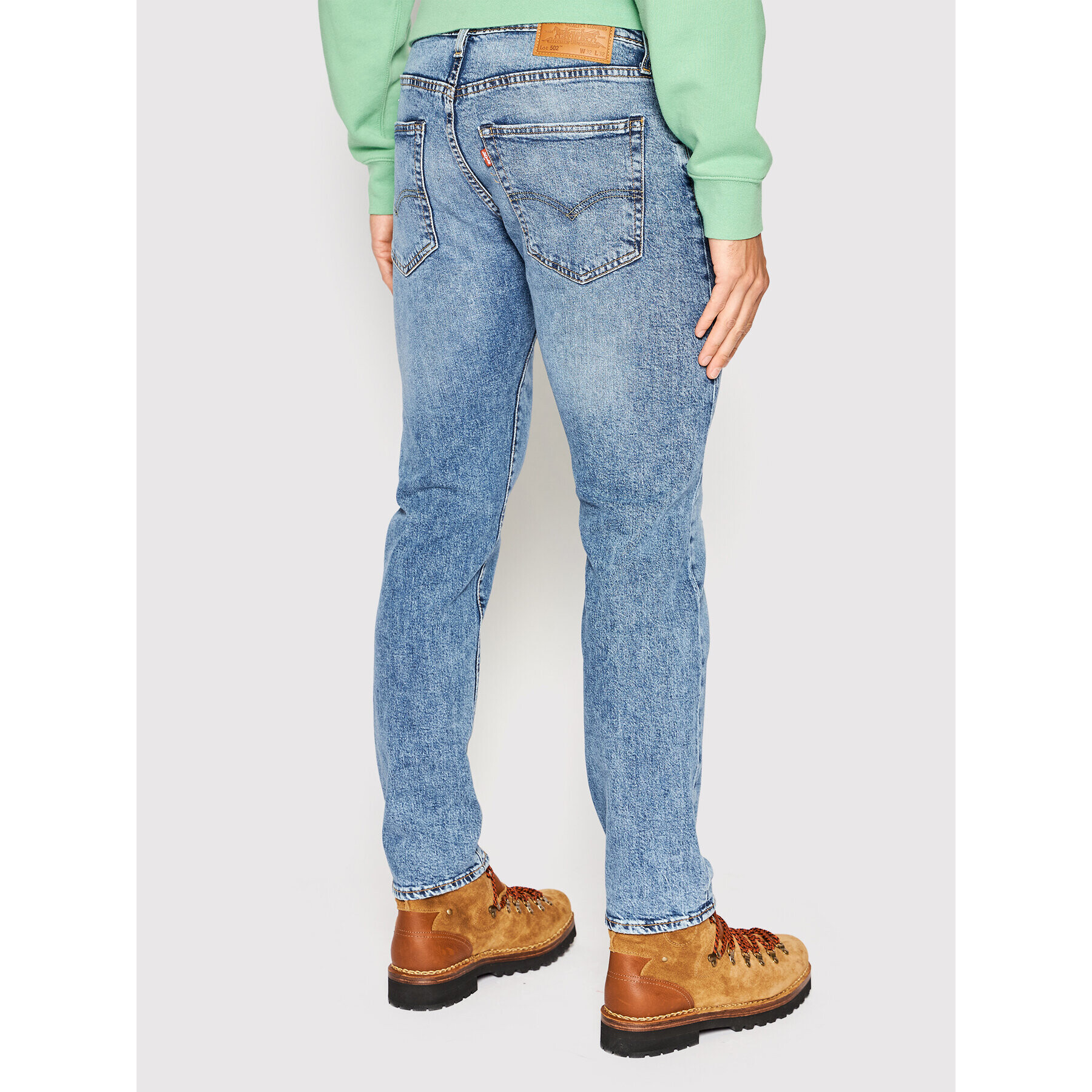 Levi's® Jeans hlače 502™ 29507-1300 Modra Taper Fit - Pepit.si