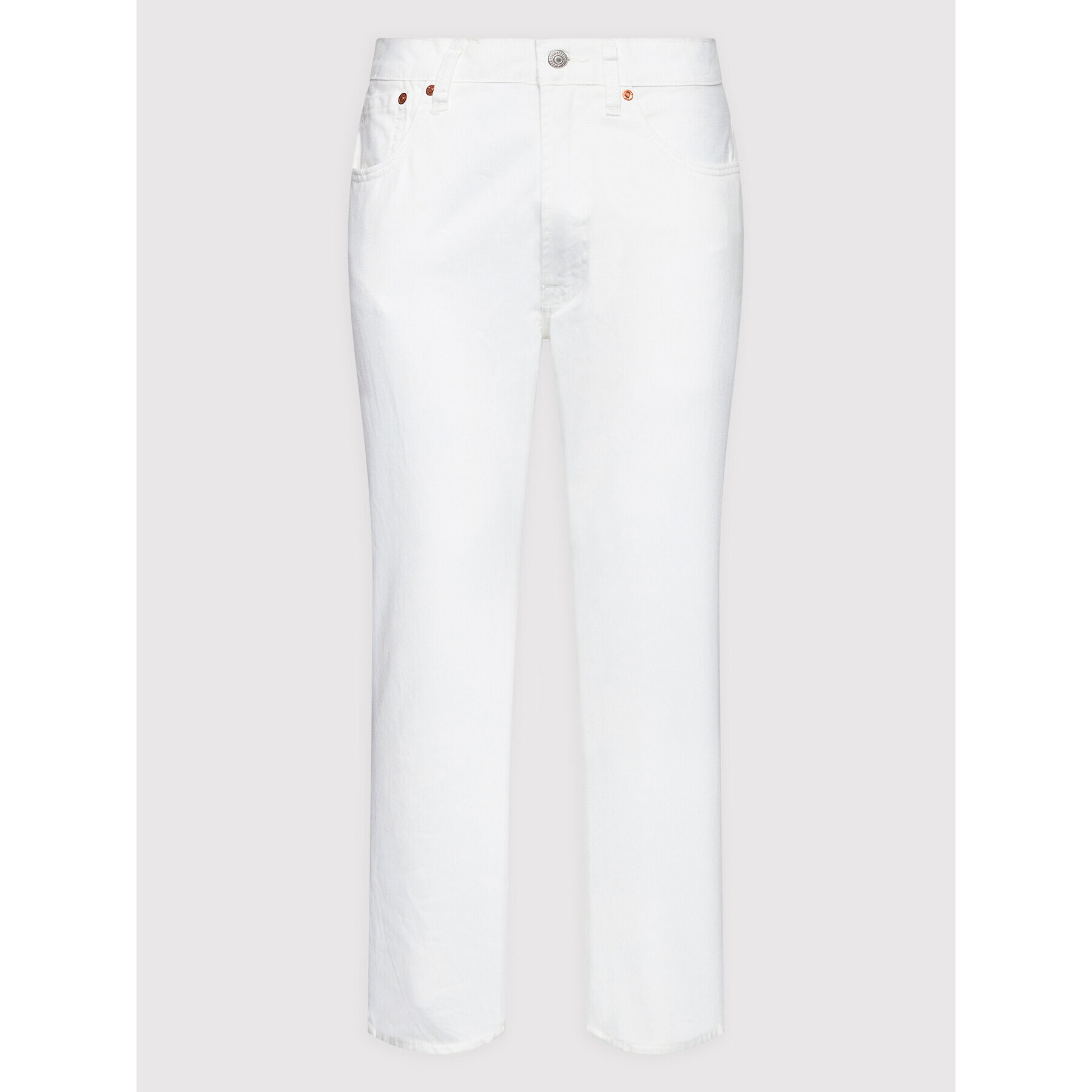 Levi's® Jeans hlače 551™ Authentic A0927-0020 Bela Straight Fit - Pepit.si