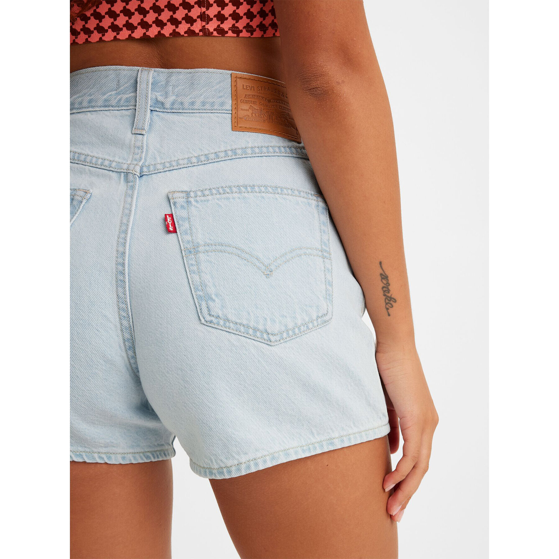 Levi's® Jeans kratke hlače 80'S A46950004 Modra Loose Fit - Pepit.si