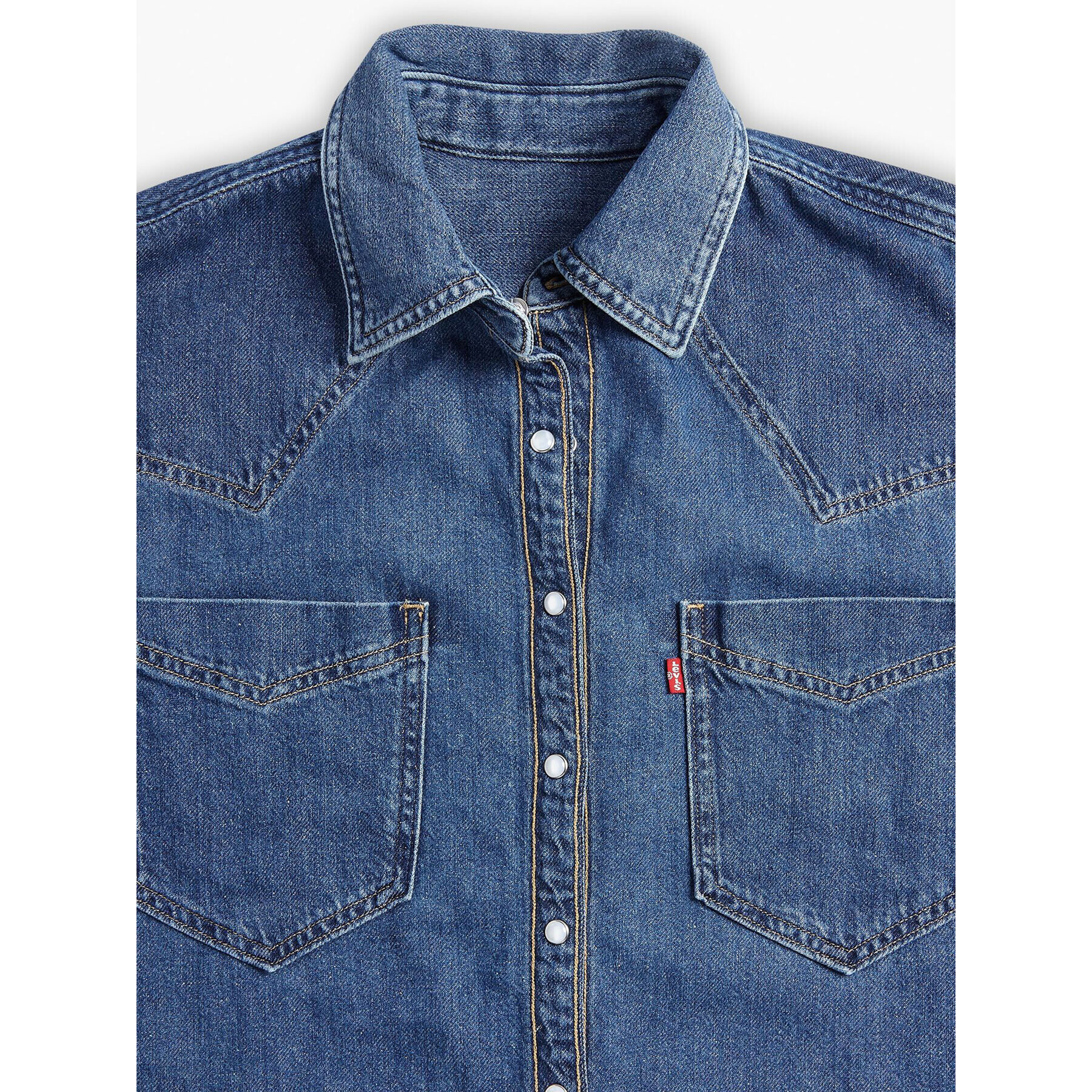 Levi's® Jeans srajca Donovan A6342-0001 Modra Relaxed Fit - Pepit.si