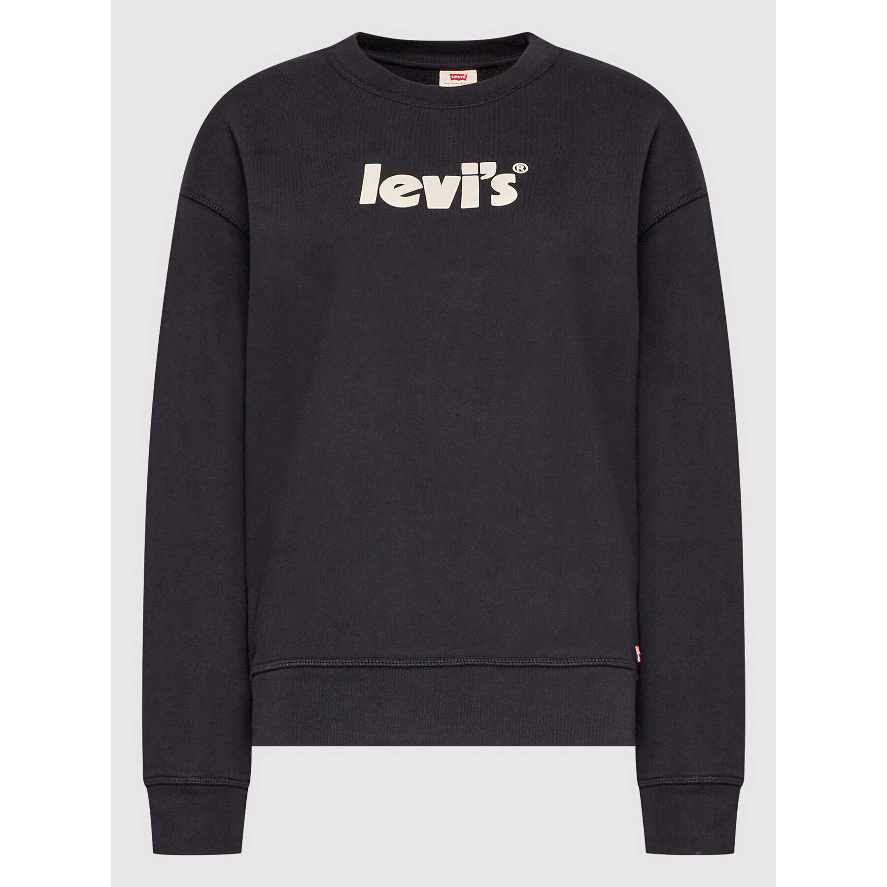 Levi's® Jopa Graphic Standard Crew 18686-0056 Črna Relaxed Fit - Pepit.si