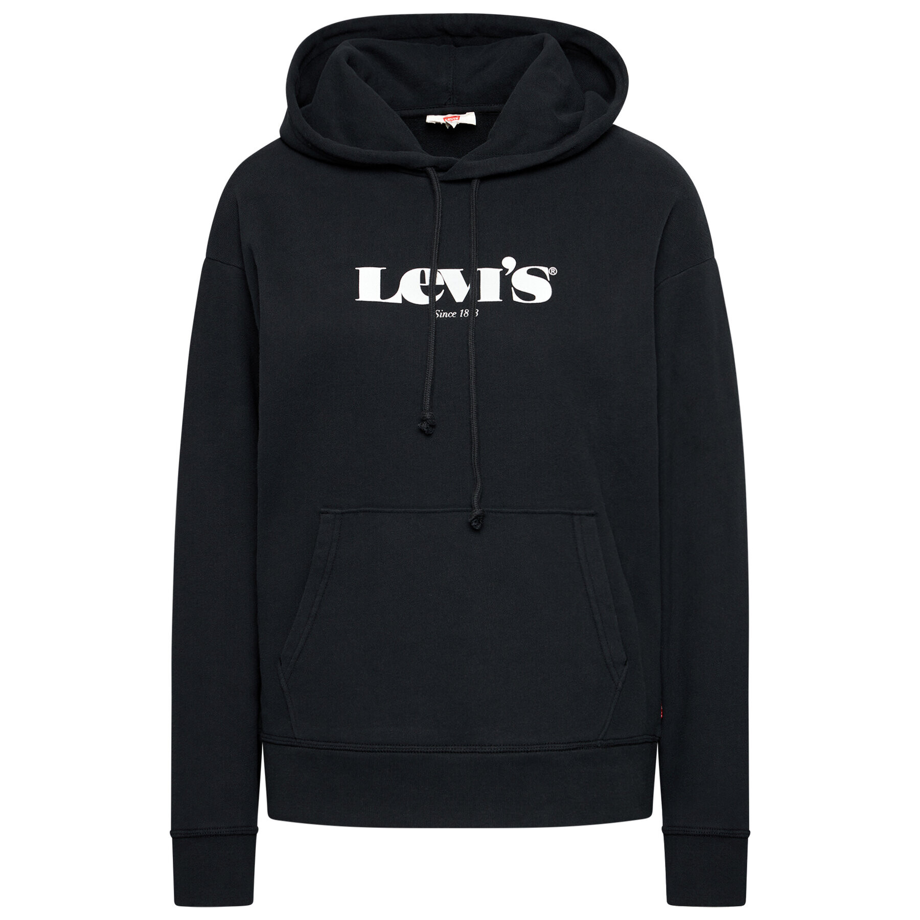 Levi's® Jopa Graphic Standard Hoodie 18487-0004 Črna Regular Fit - Pepit.si