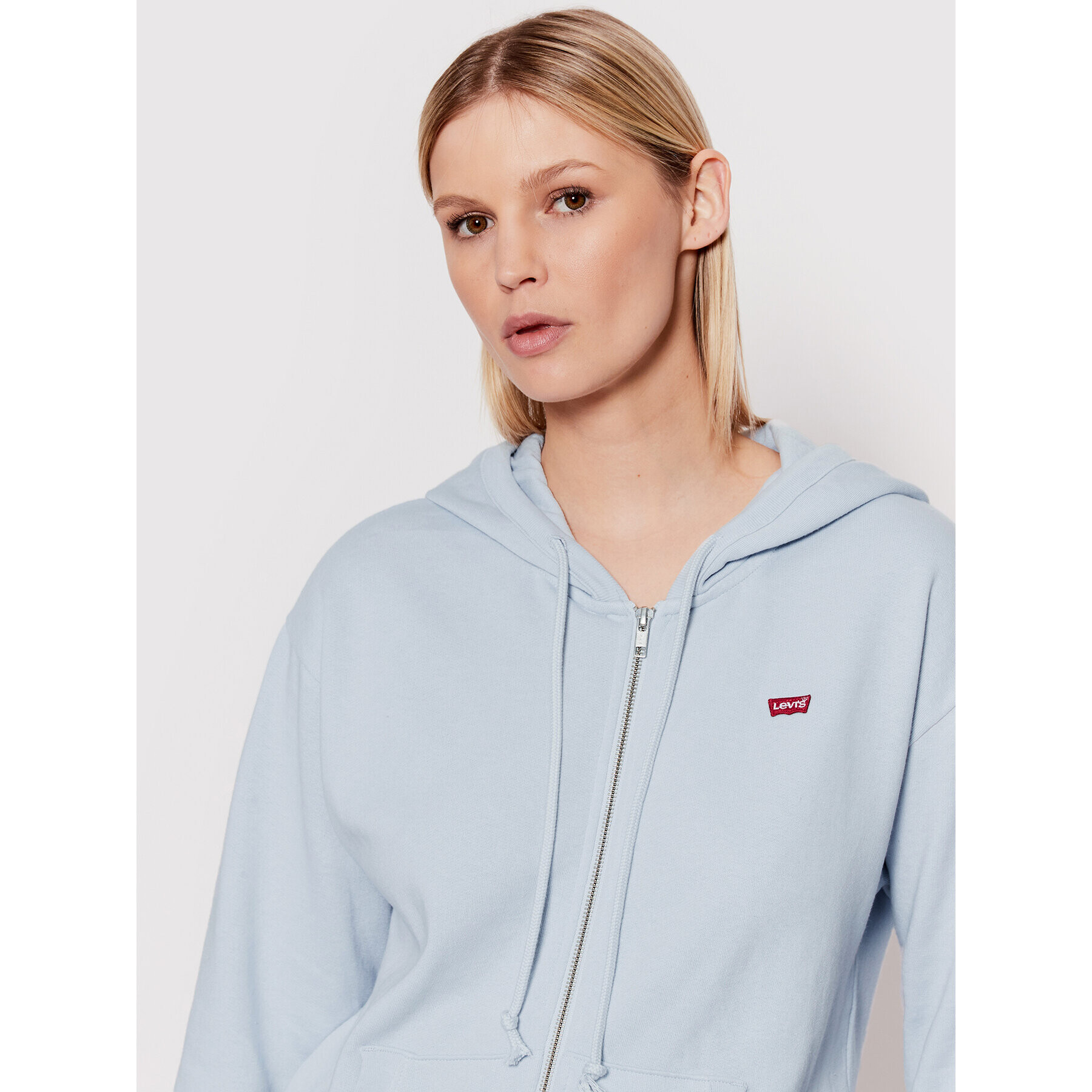 Levi's® Jopa Standard Zip Up A0777-0006 Modra Regular Fit - Pepit.si