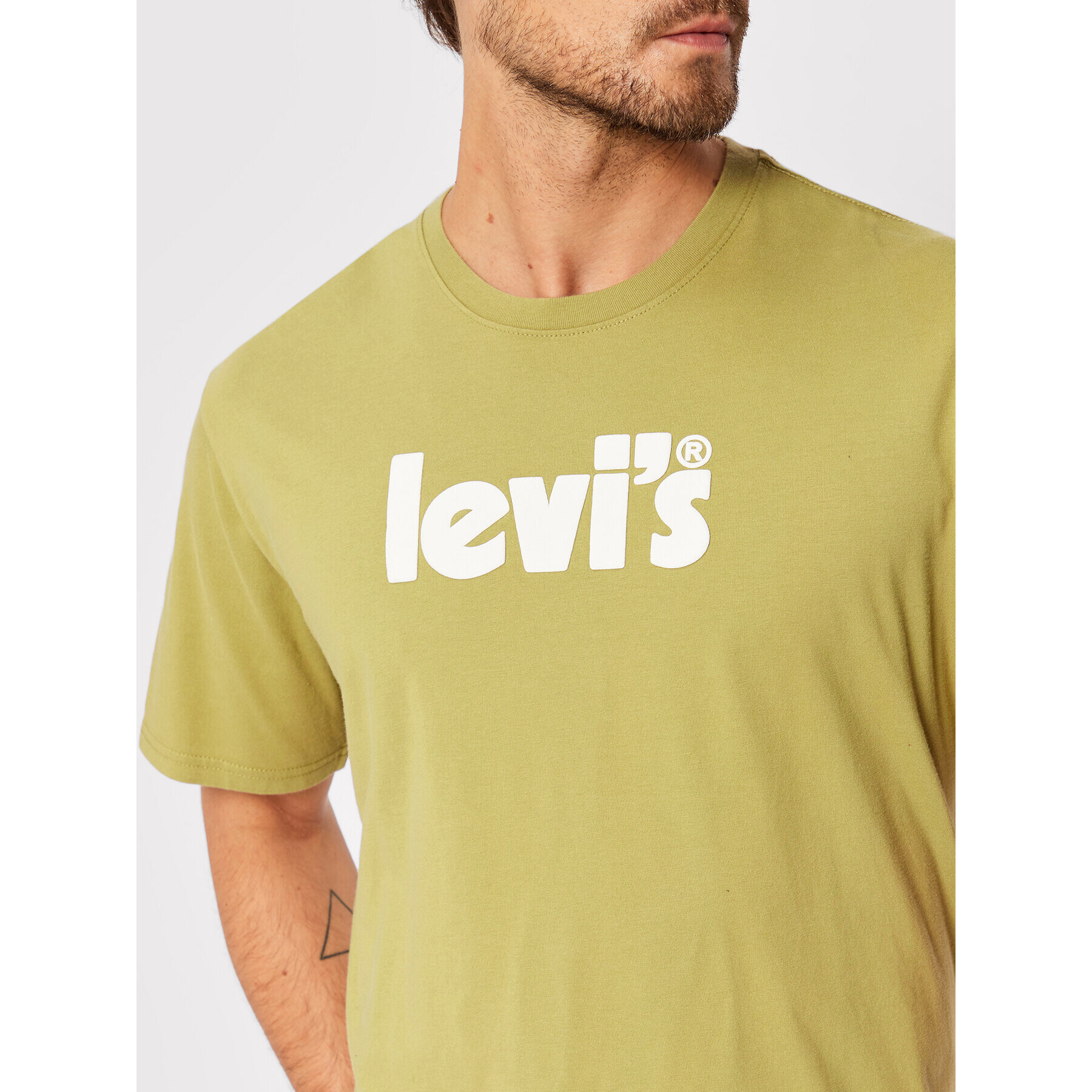 Levi's® Majica 16143-0144 Zelena Relaxed Fit - Pepit.si