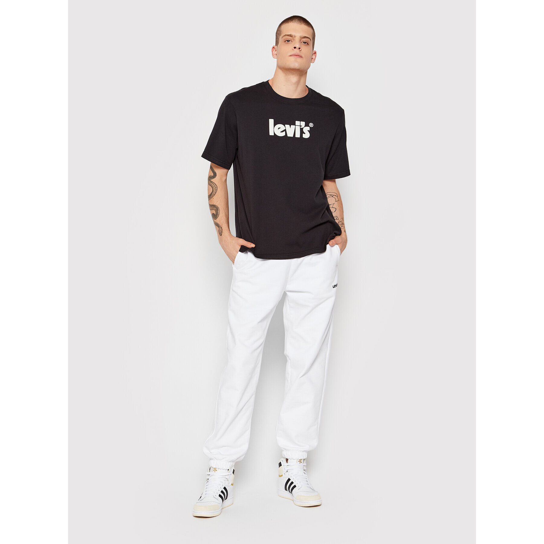 Levi's® Majica 16143-0391 Črna Relaxed Fit - Pepit.si