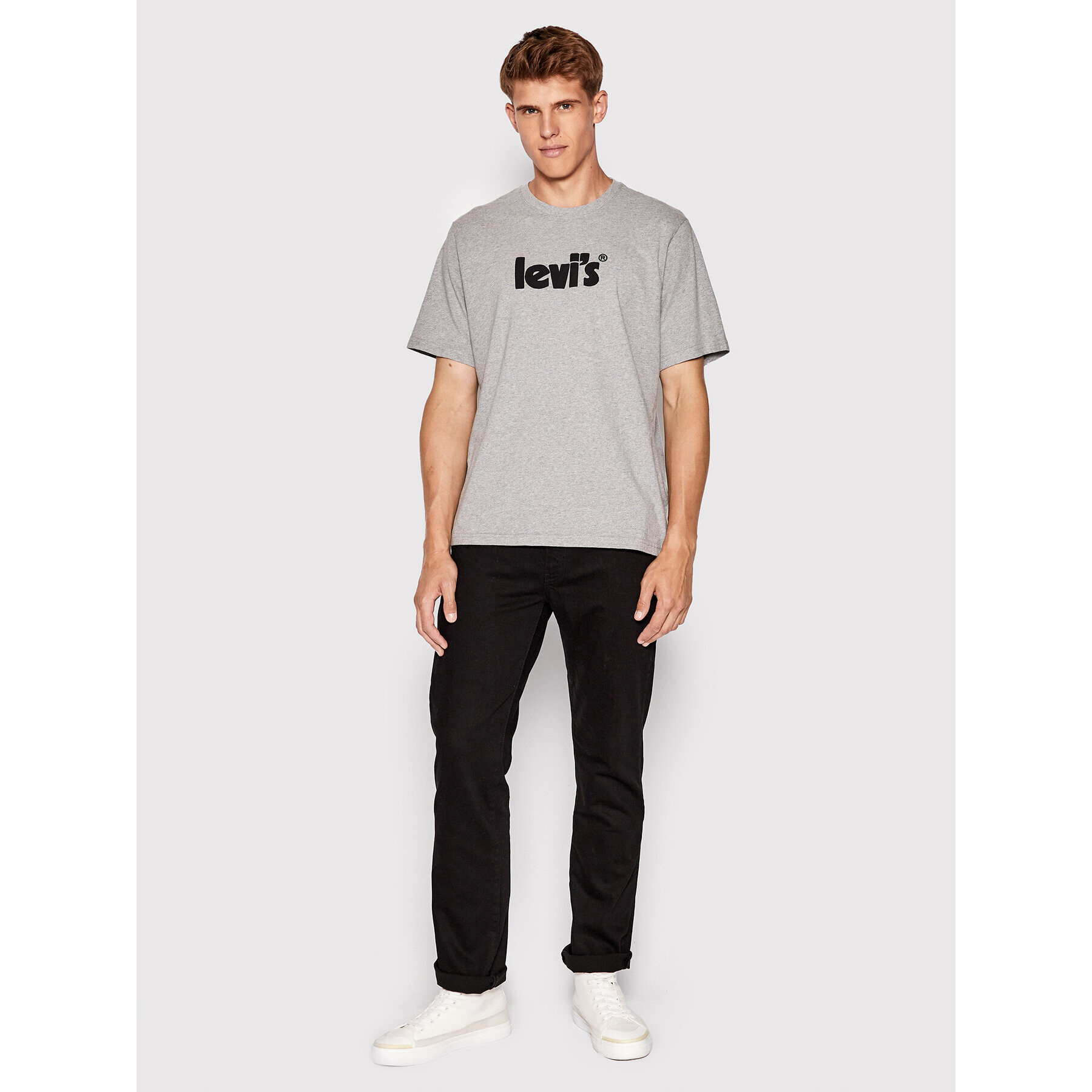 Levi's® Majica 16143-0392 Siva Relaxed Fit - Pepit.si