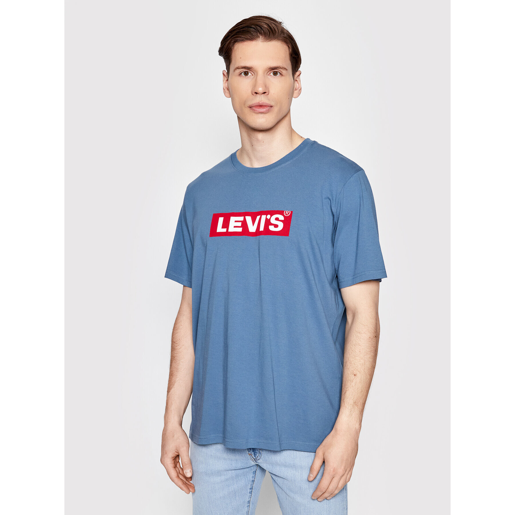 Levi's® Majica 16143-0598 Modra Relaxed Fit - Pepit.si