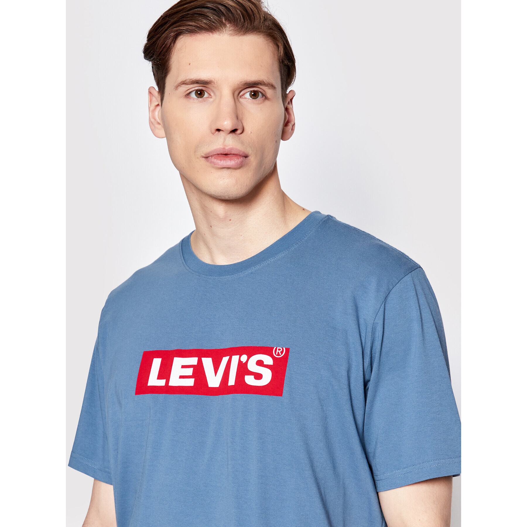 Levi's® Majica 16143-0598 Modra Relaxed Fit - Pepit.si