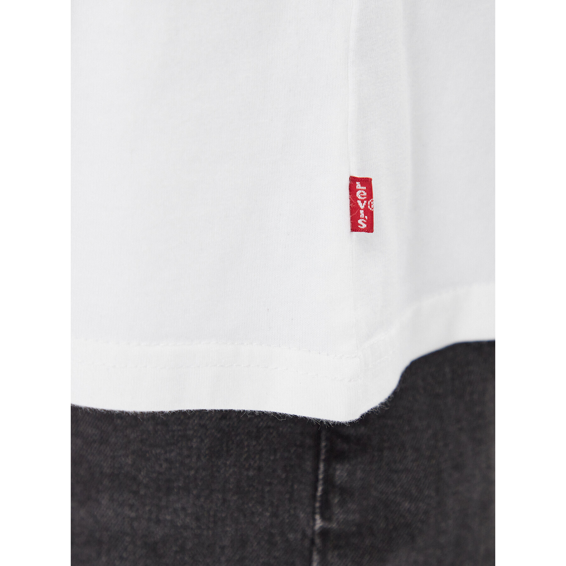 Levi's® Majica 16143-1220 Bela Relaxed Fit - Pepit.si