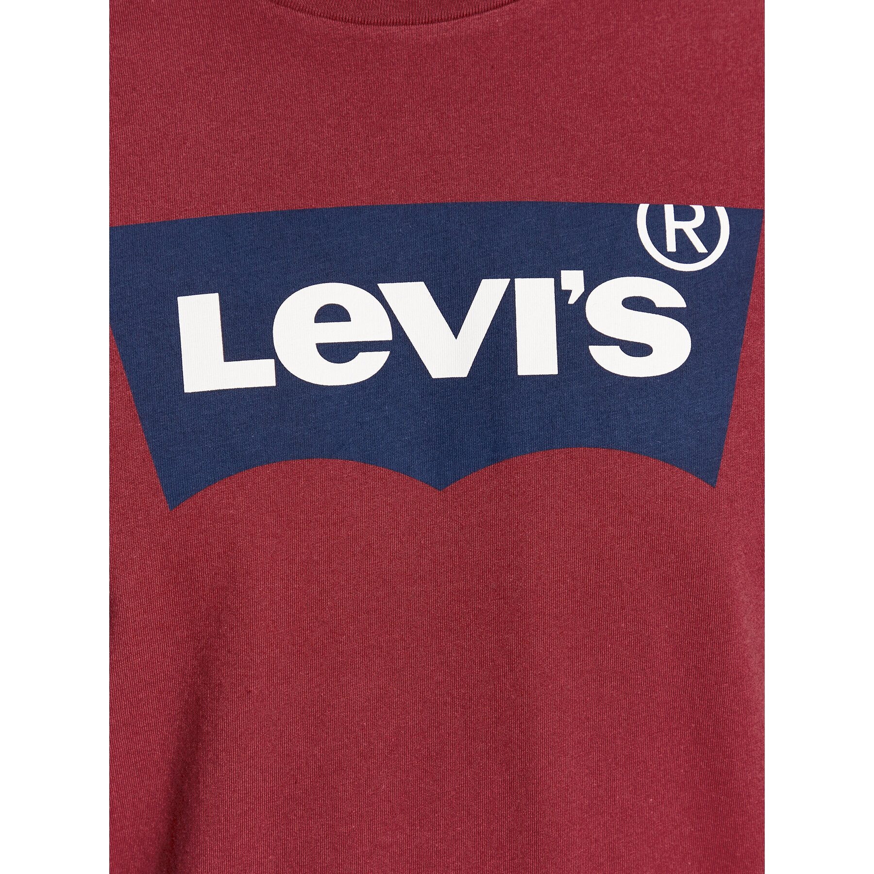 Levi's® Majica Classic Graphic 22491-1190 Rdeča Classic Fit - Pepit.si