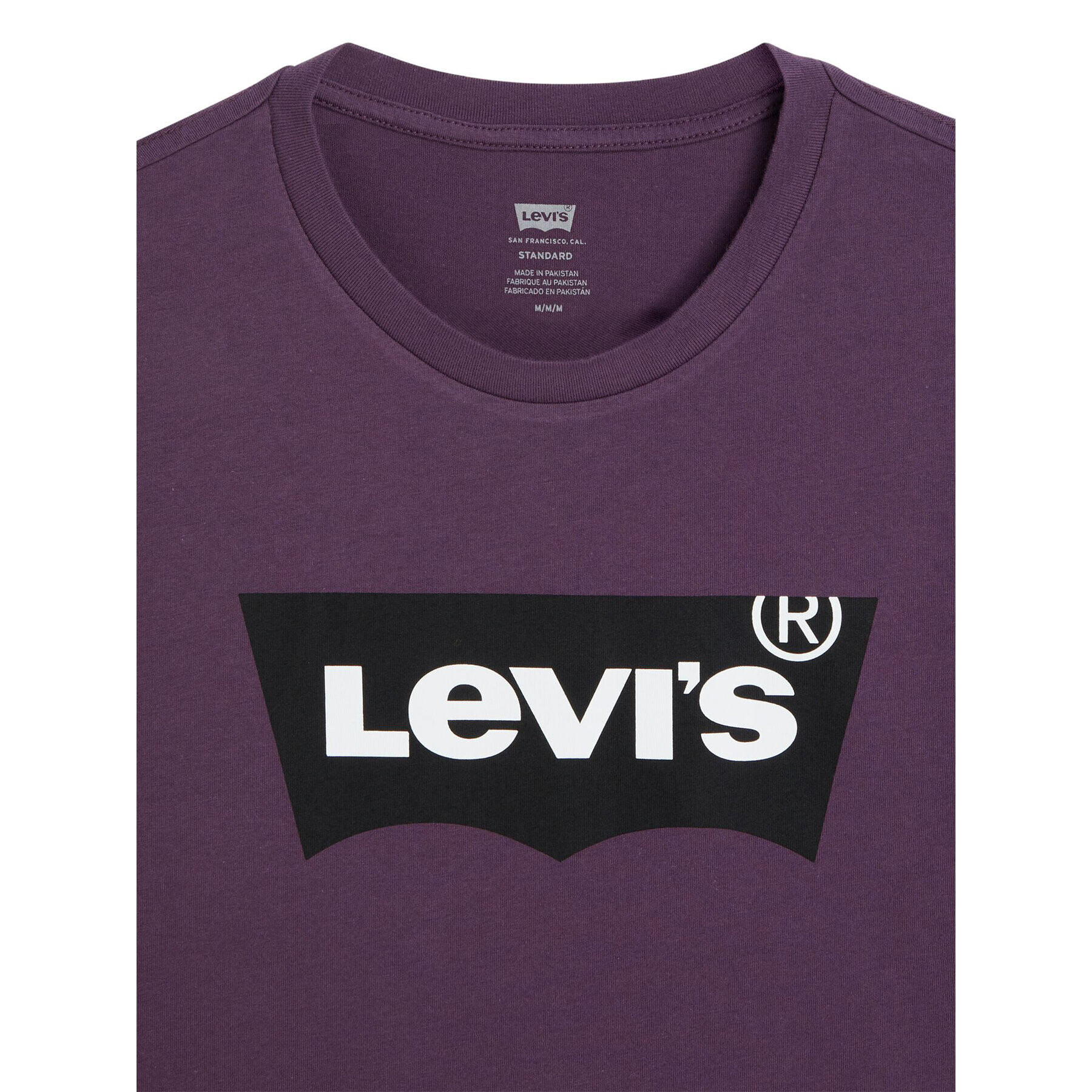 Levi's® Majica Classic Graphic Tee 224911193 Vijolična Regular Fit - Pepit.si