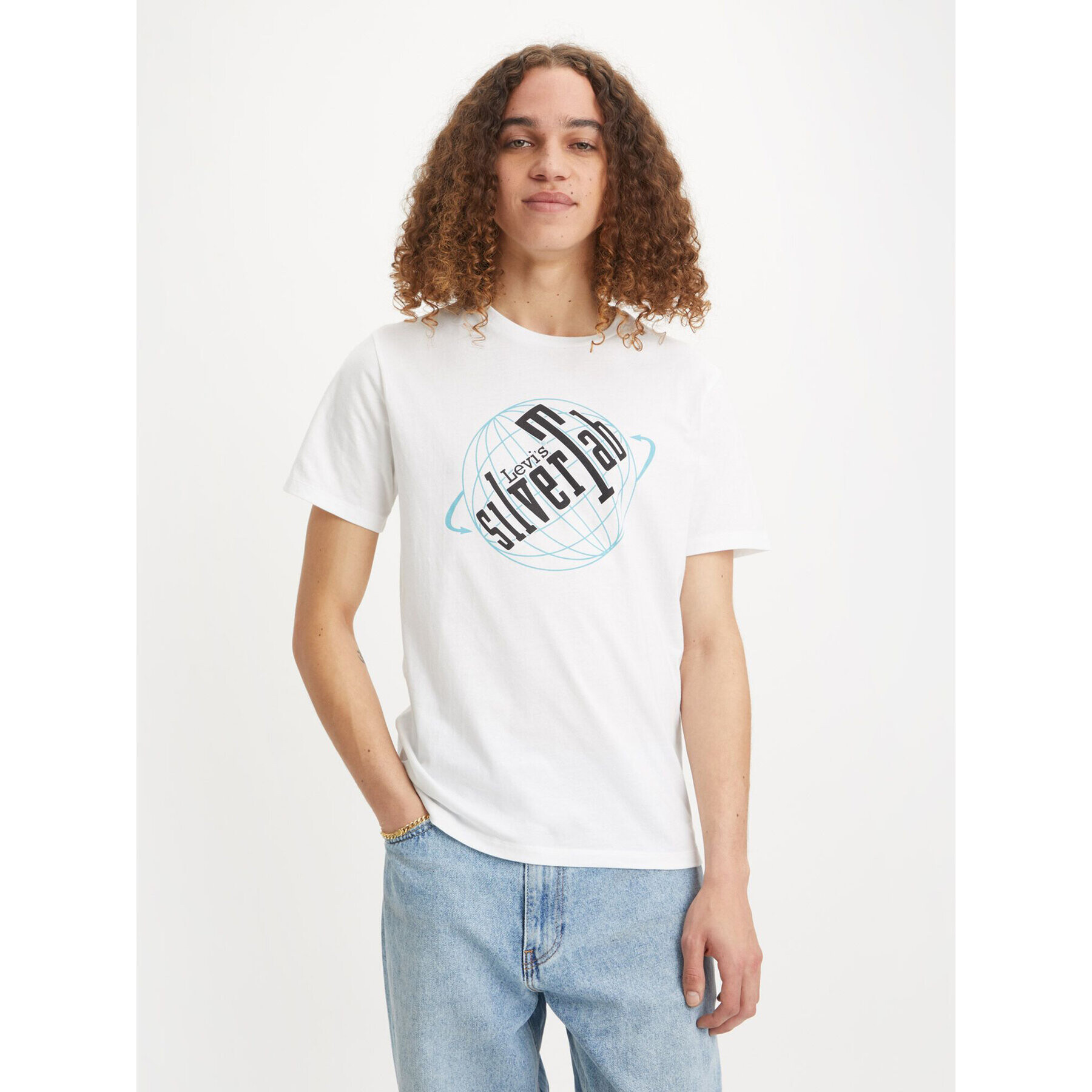 Levi's® Majica Graphic 224911168 Bela Standard Fit - Pepit.si