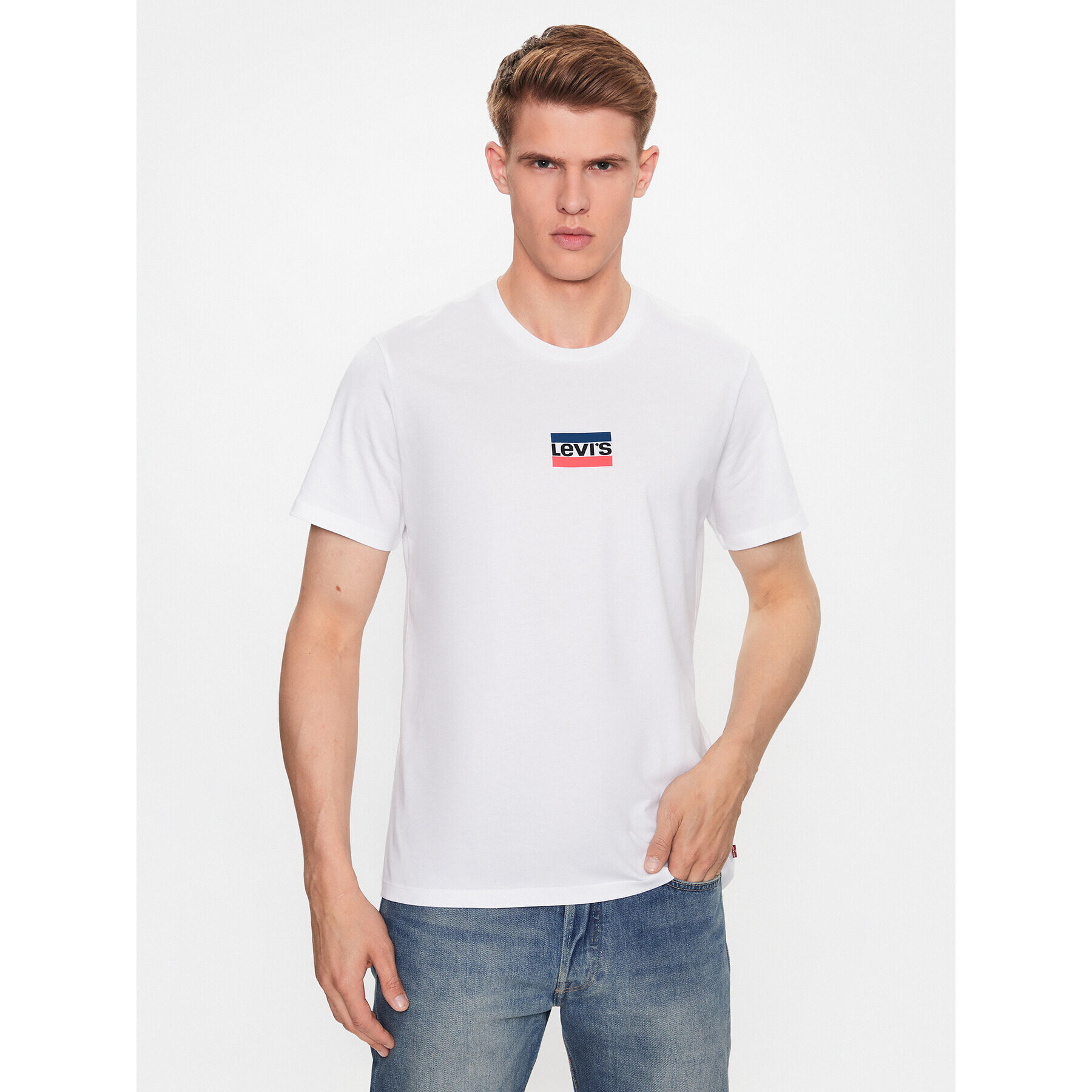 Levi's® Majica Graphic Mini 22491-1292 Bela Regular Fit - Pepit.si