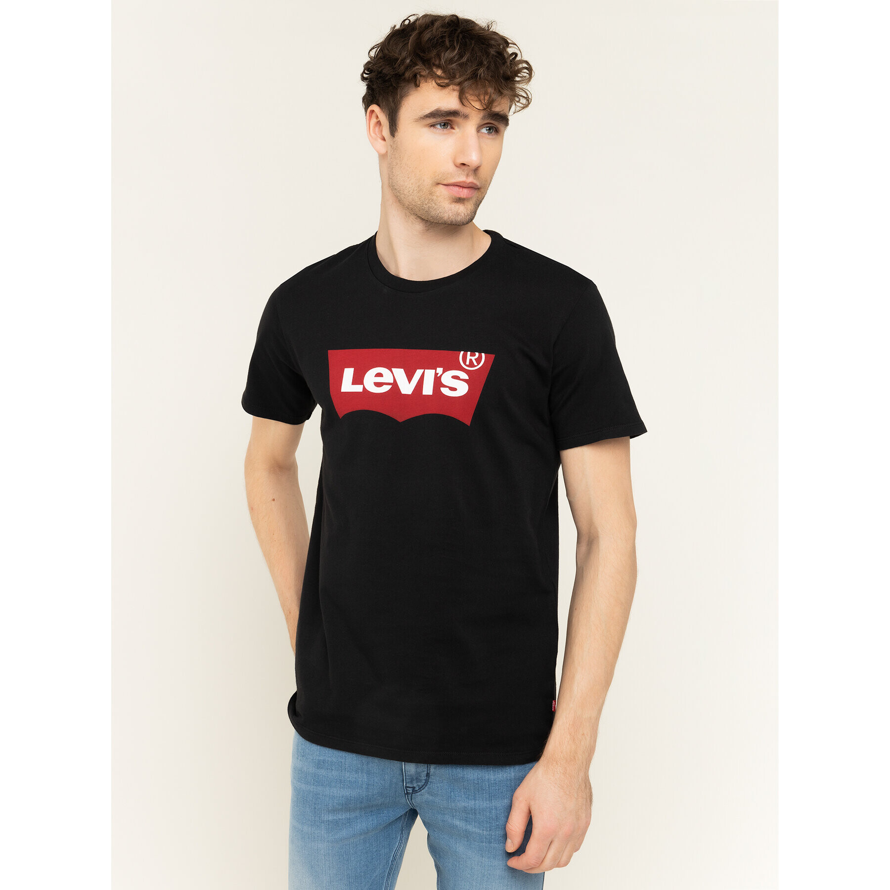 Levi's® Majica Housemark Tee 17783-0137 Črna Regular Fit - Pepit.si