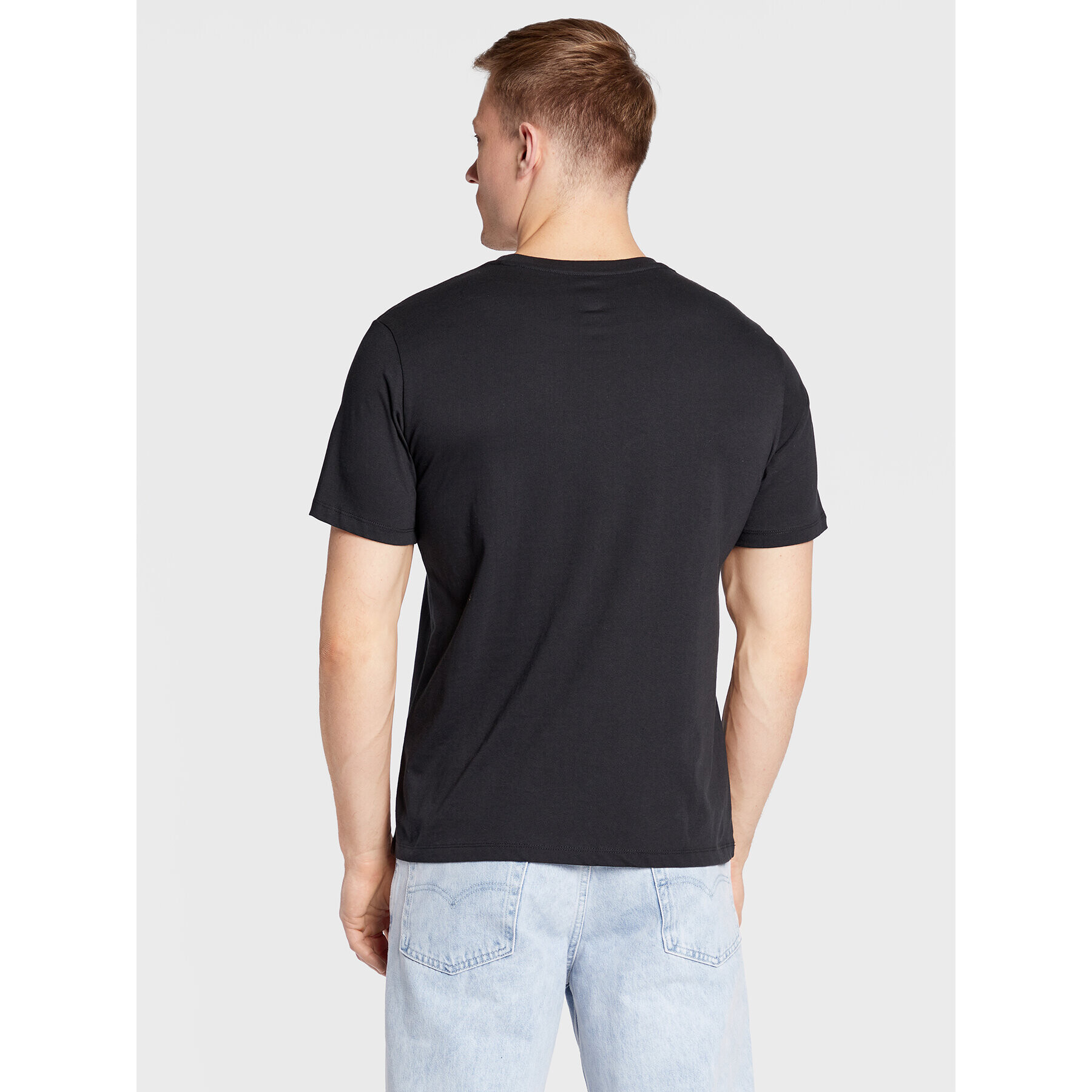 Levi's® Majica Silver Tab 22491-1134 Črna Regular Fit - Pepit.si