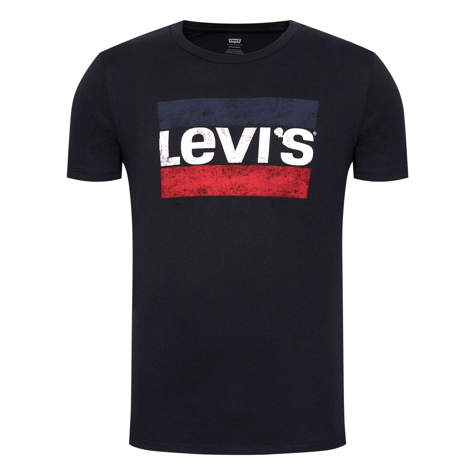 Levi's® Majica Sportswear Graphic Tee 39636-0050 Črna Regular Fit - Pepit.si