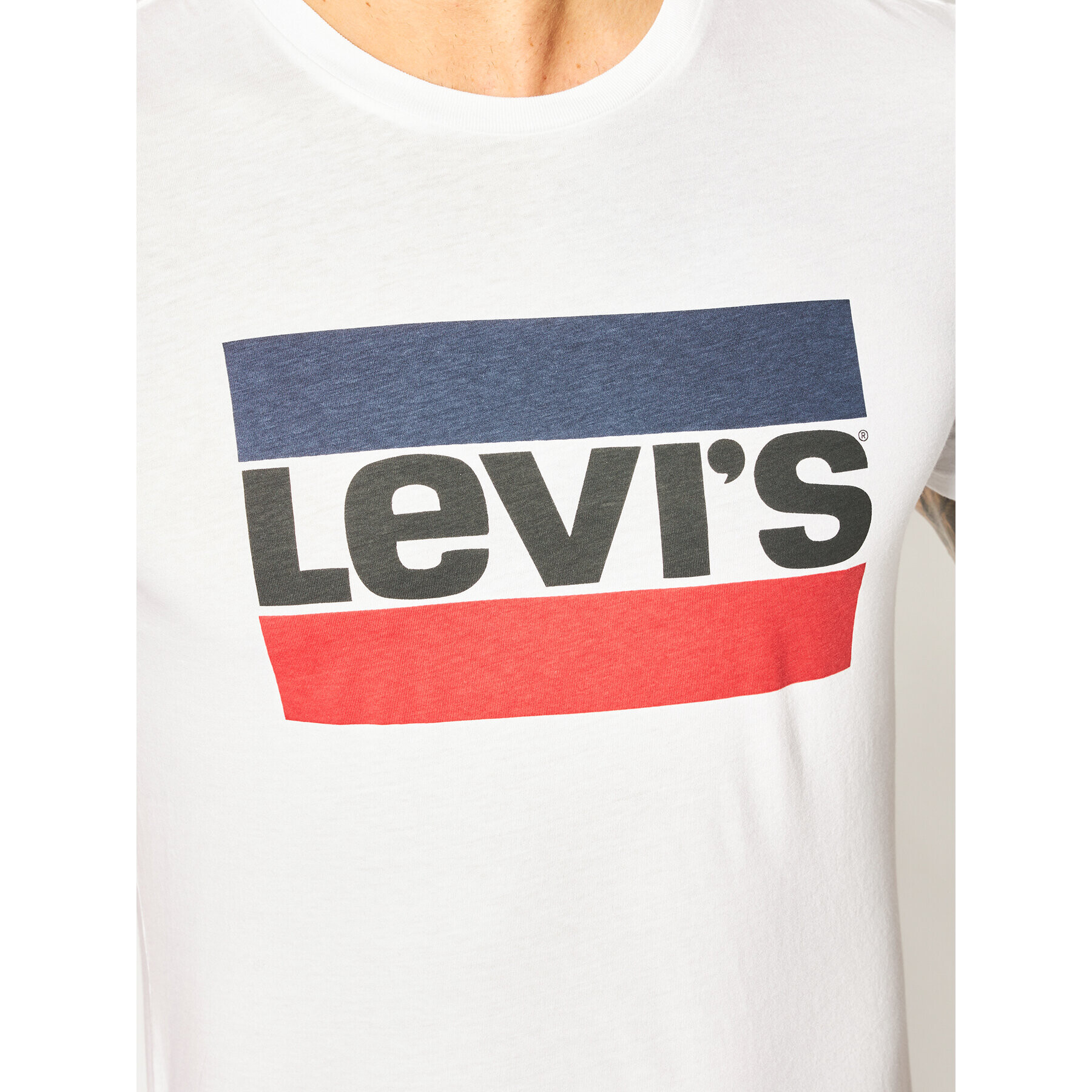 Levi's® Majica Sportswear Logo Graphic 39636-0000 Bela Regular Fit - Pepit.si