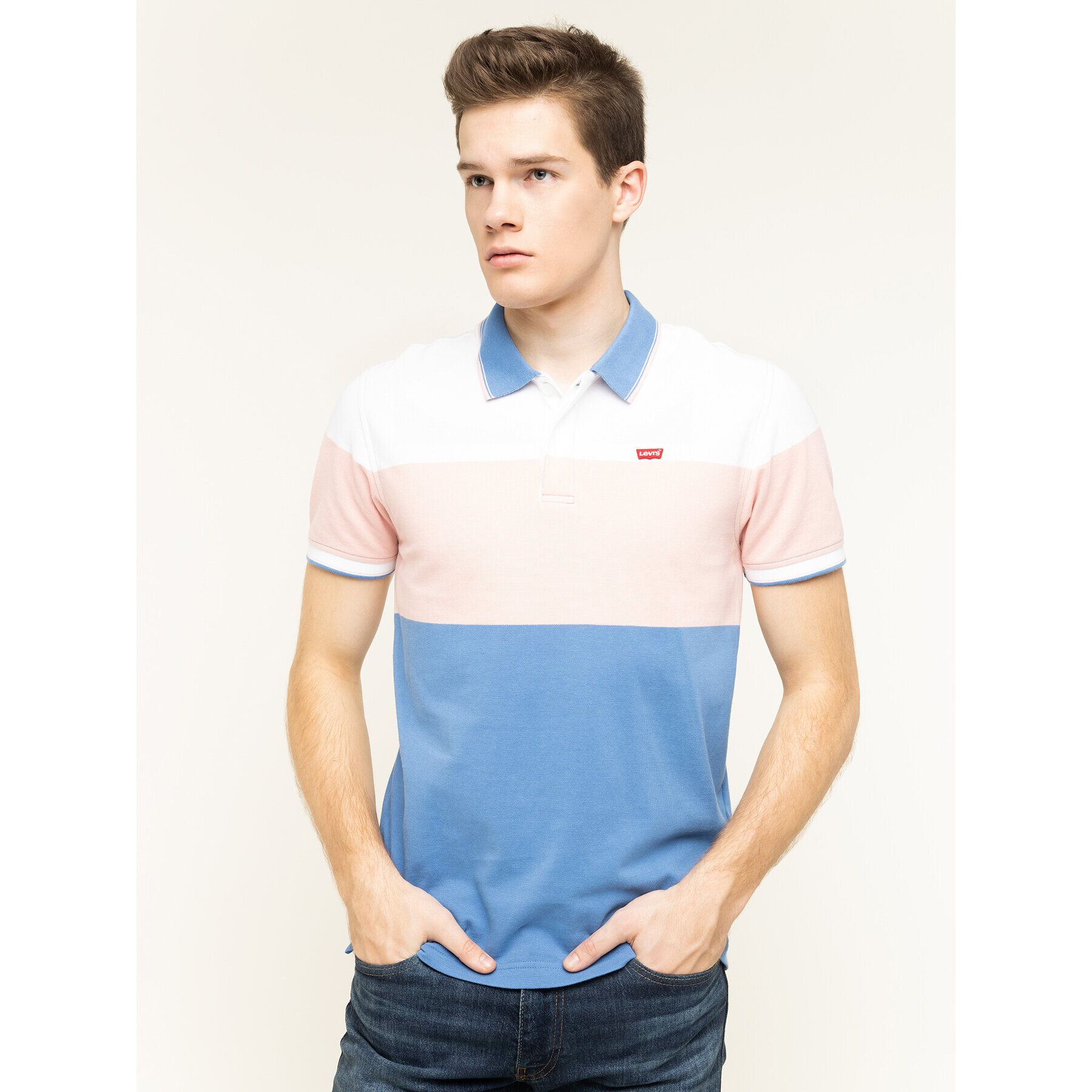 Levi's® Polo majica 85633-0010 Pisana Regular Fit - Pepit.si