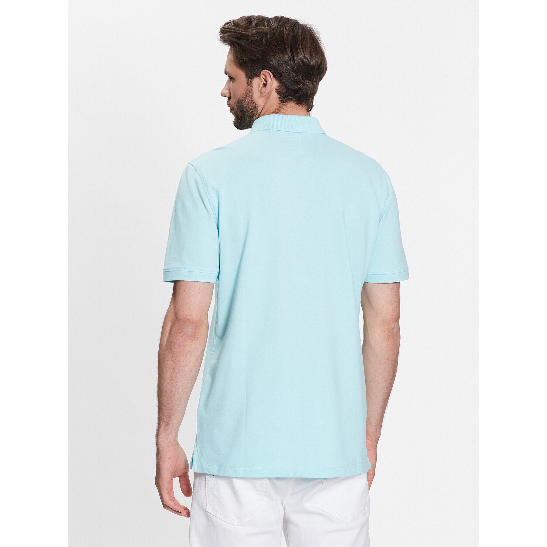 Levi's® Polo majica Housemark A48420019 Modra Slim Fit - Pepit.si