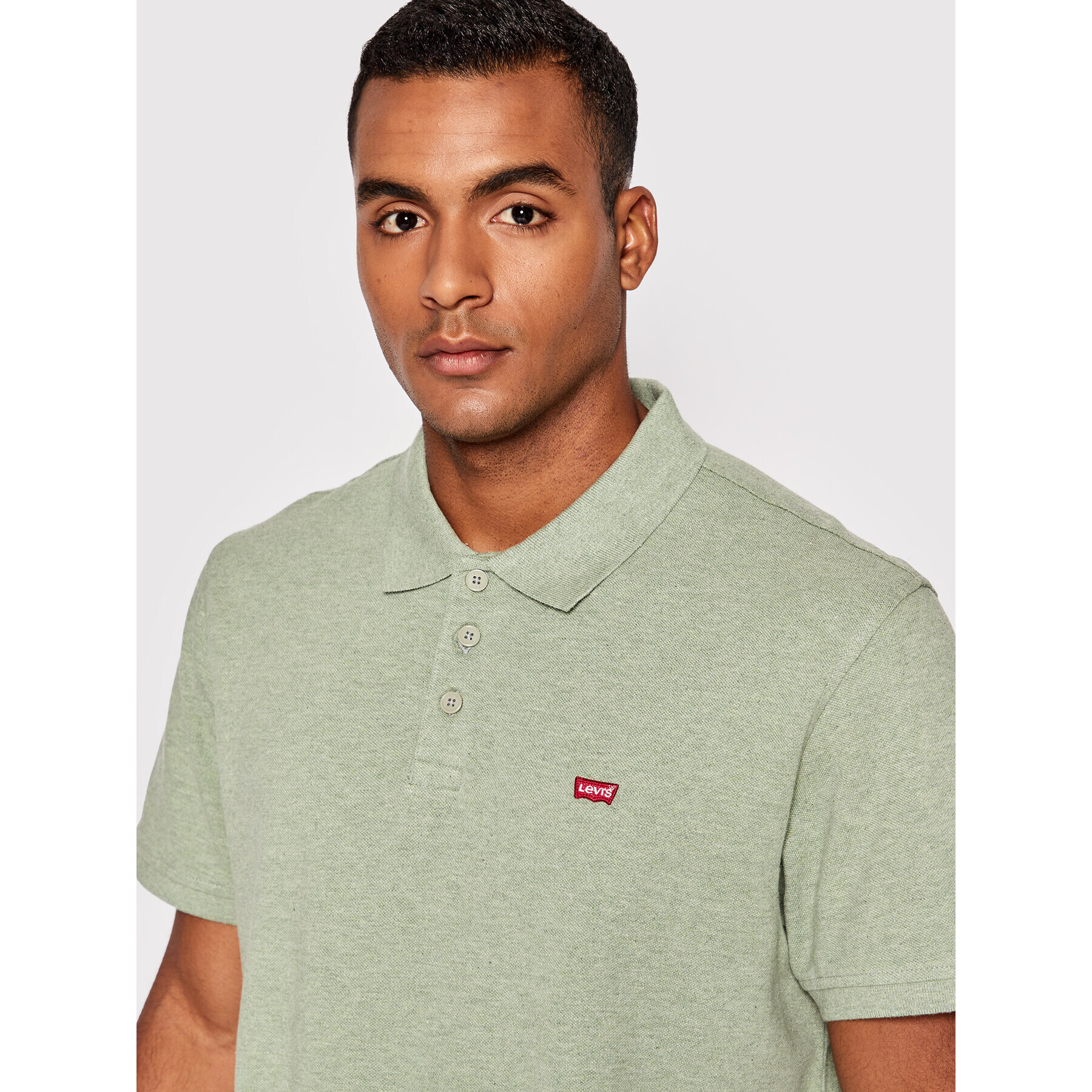 Levi's® Polo majica Housemarked 35883-0066 Zelena Standard Fit - Pepit.si