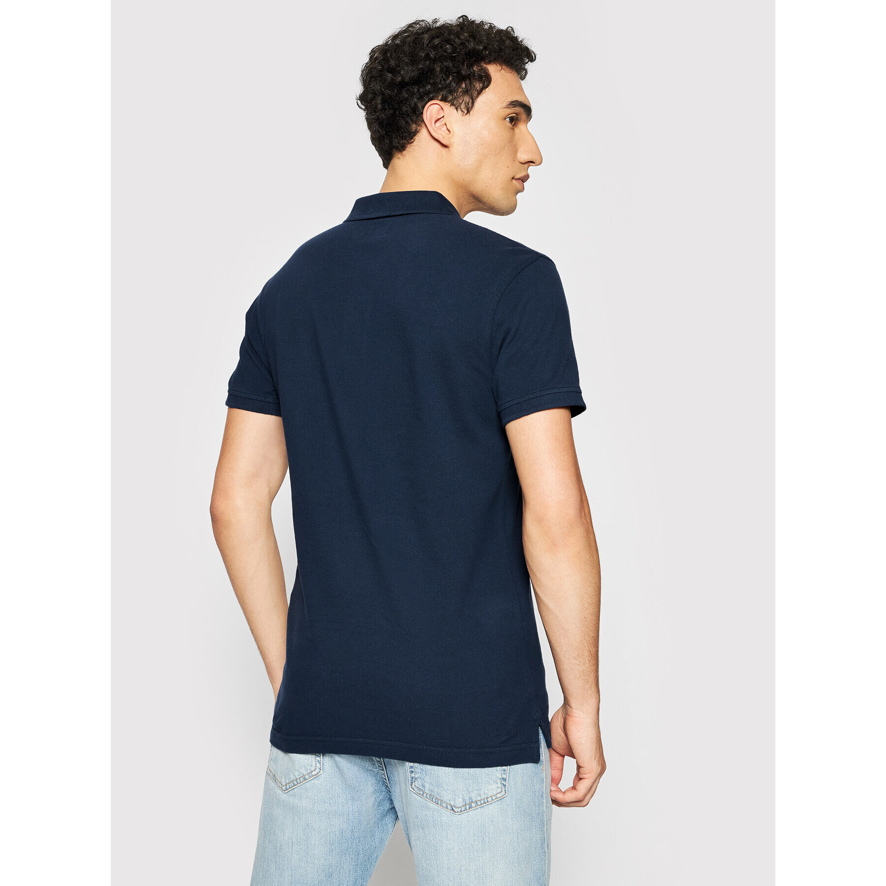 Levi's® Polo majica Standard Housemarked 35883-0005 Mornarsko modra Regular Fit - Pepit.si