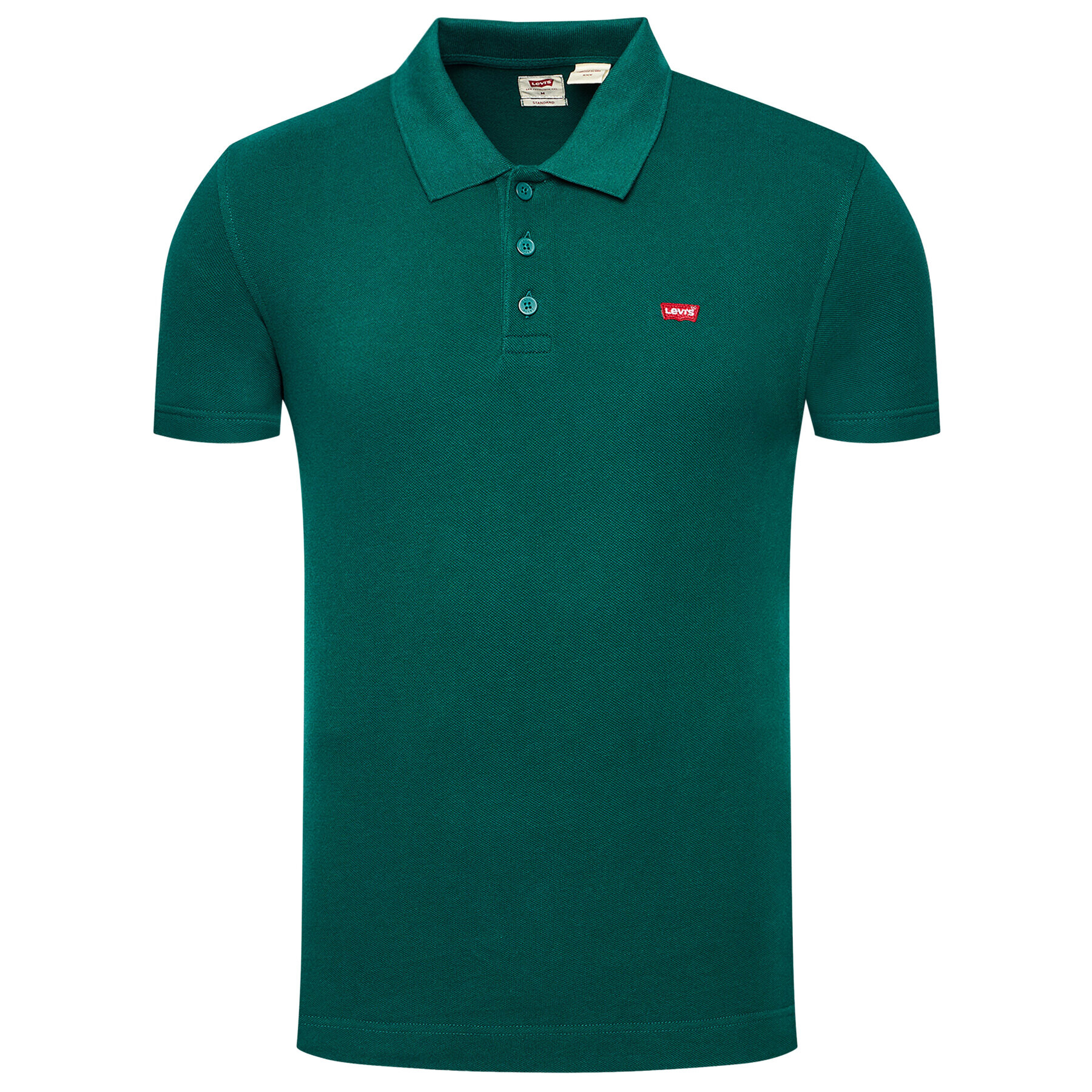 Levi's® Polo majica Verde Zelena Standard Fit - Pepit.si