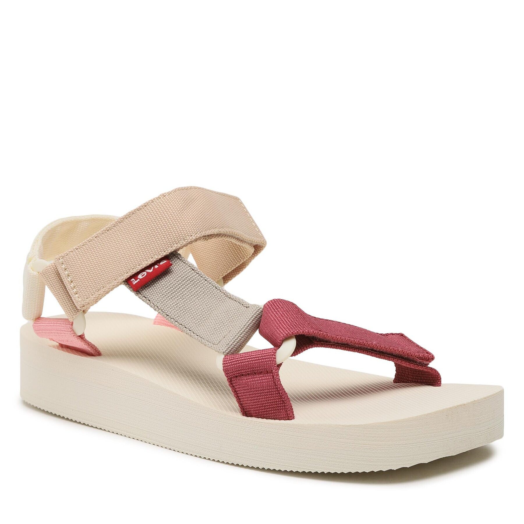 Levi's® Sandali Levi's Cadys Low Sandals Bela - Pepit.si