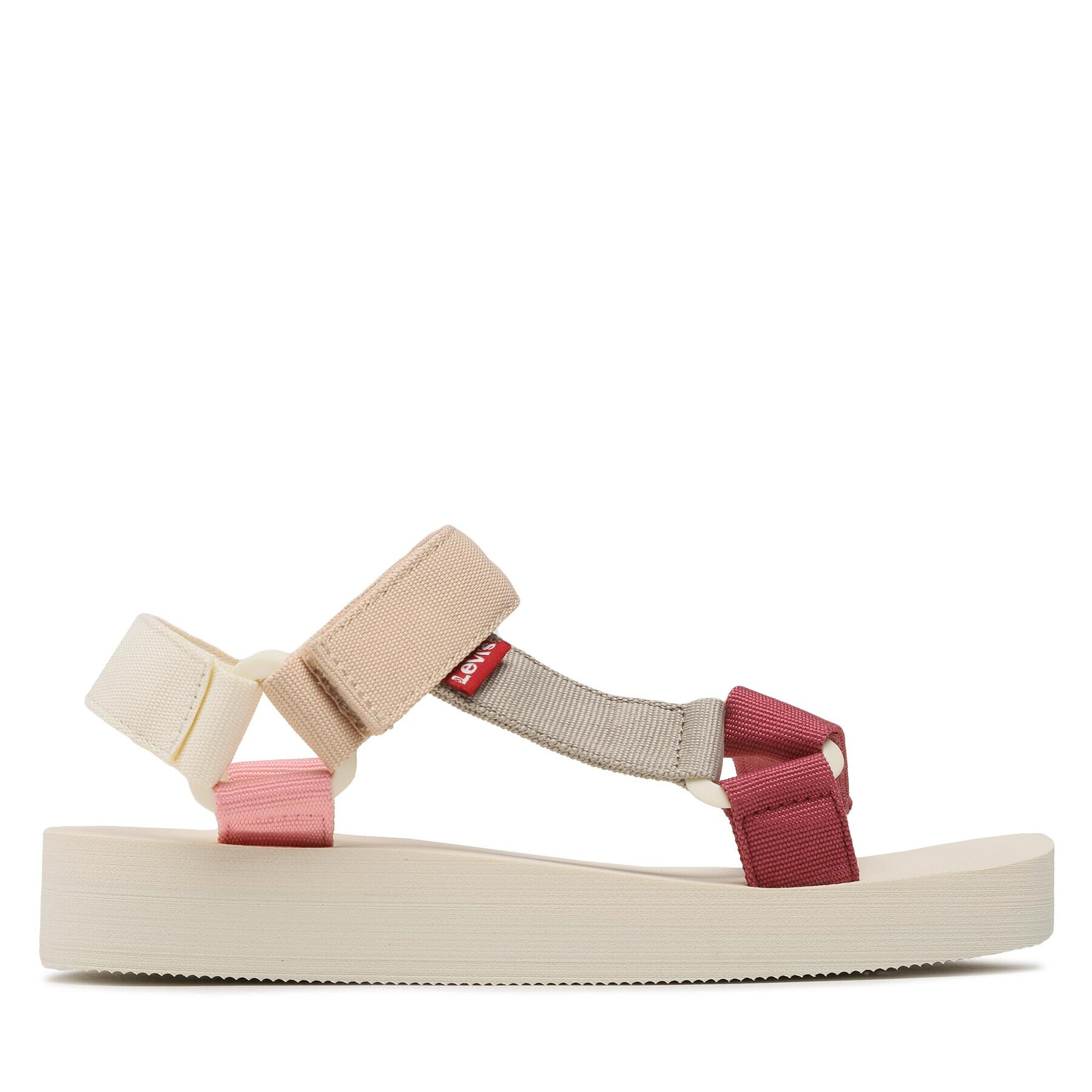 Levi's® Sandali Levi's Cadys Low Sandals Bela - Pepit.si