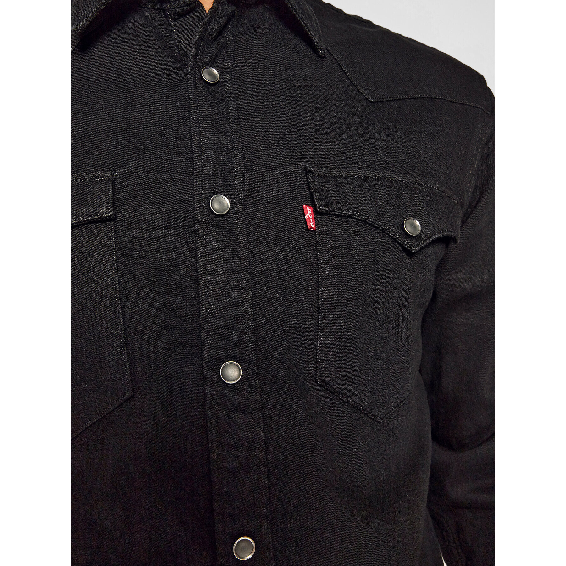 Levi's® Srajca Barstow Western Standard 85744-0002 Črna Standard Fit - Pepit.si