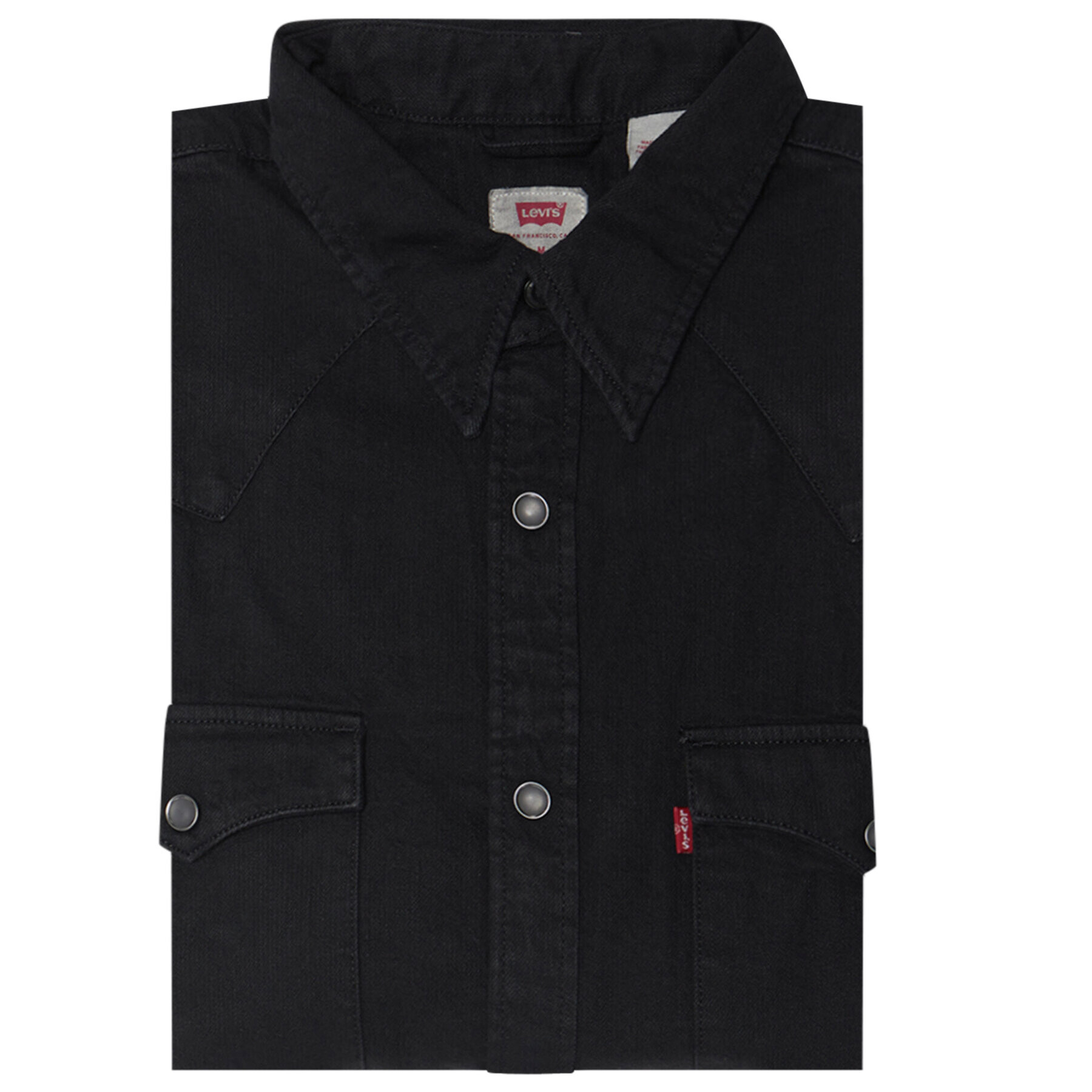 Levi's® Srajca Barstow Western Standard 85744-0002 Črna Standard Fit - Pepit.si