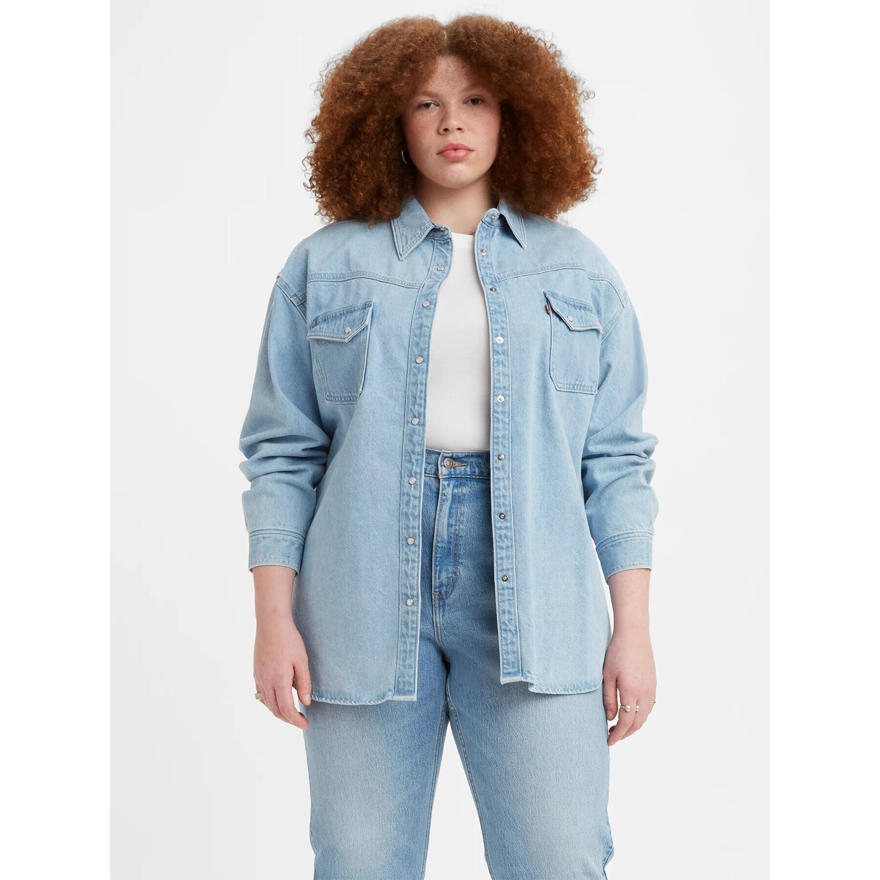 Levi's® Srajca Dorsey A34420000 Modra Oversize - Pepit.si