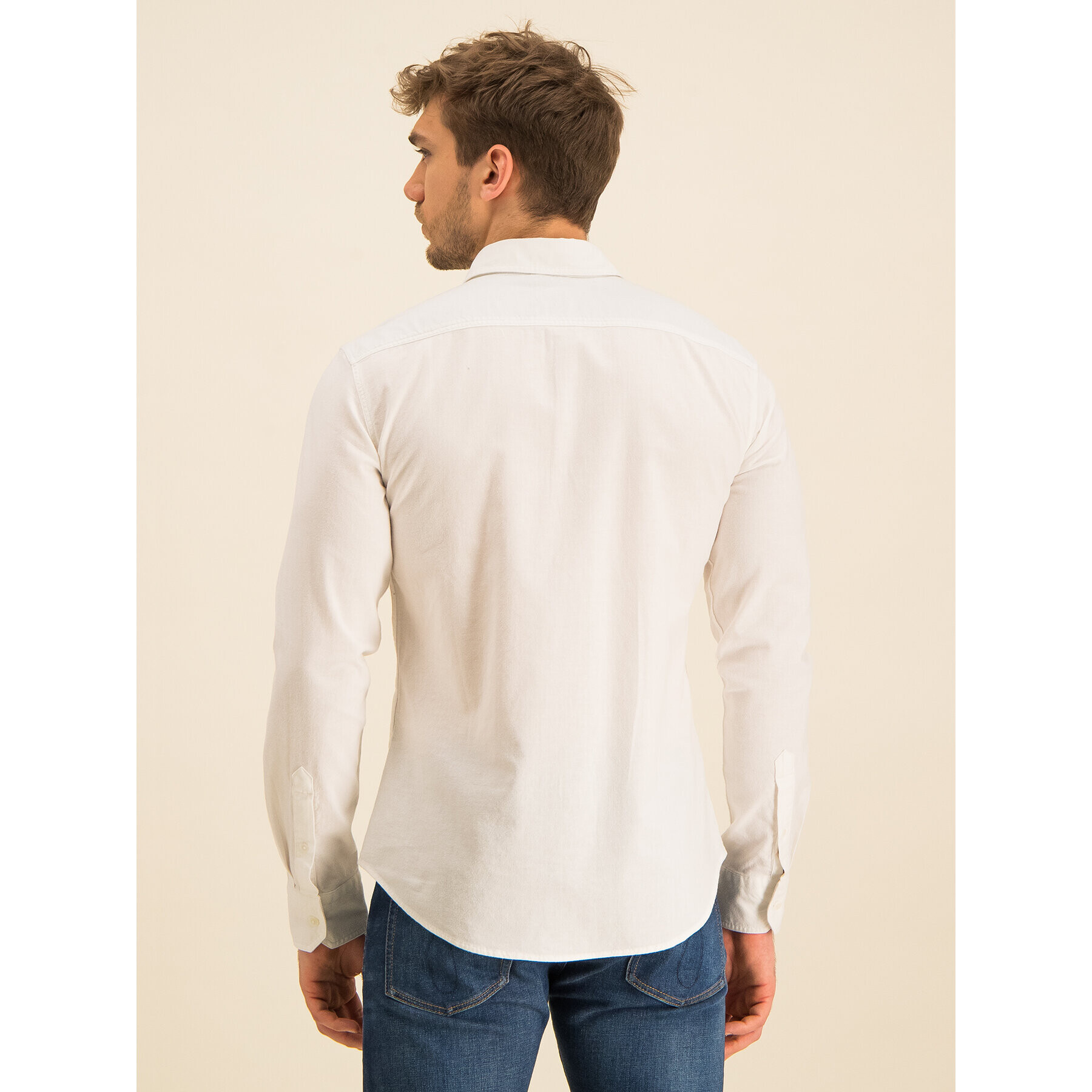 Levi's® Srajca Long Sleeved Shirt 86625-0002 Bela Slim Fit - Pepit.si