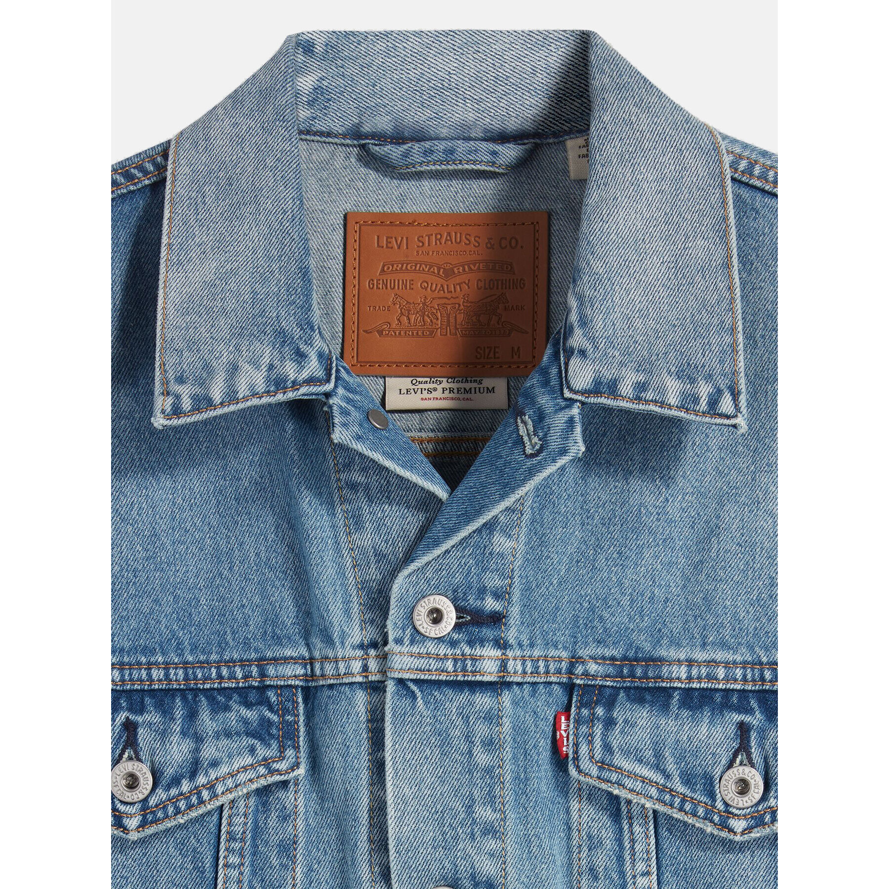 Levi's® Telovnik A5789-0000 Modra Regular Fit - Pepit.si