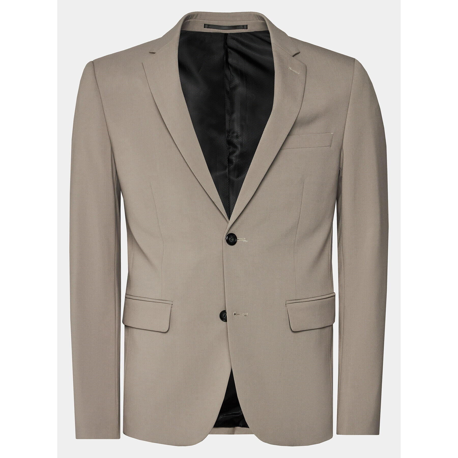 Lindbergh Obleka 30-61040 Bež Slim Fit - Pepit.si