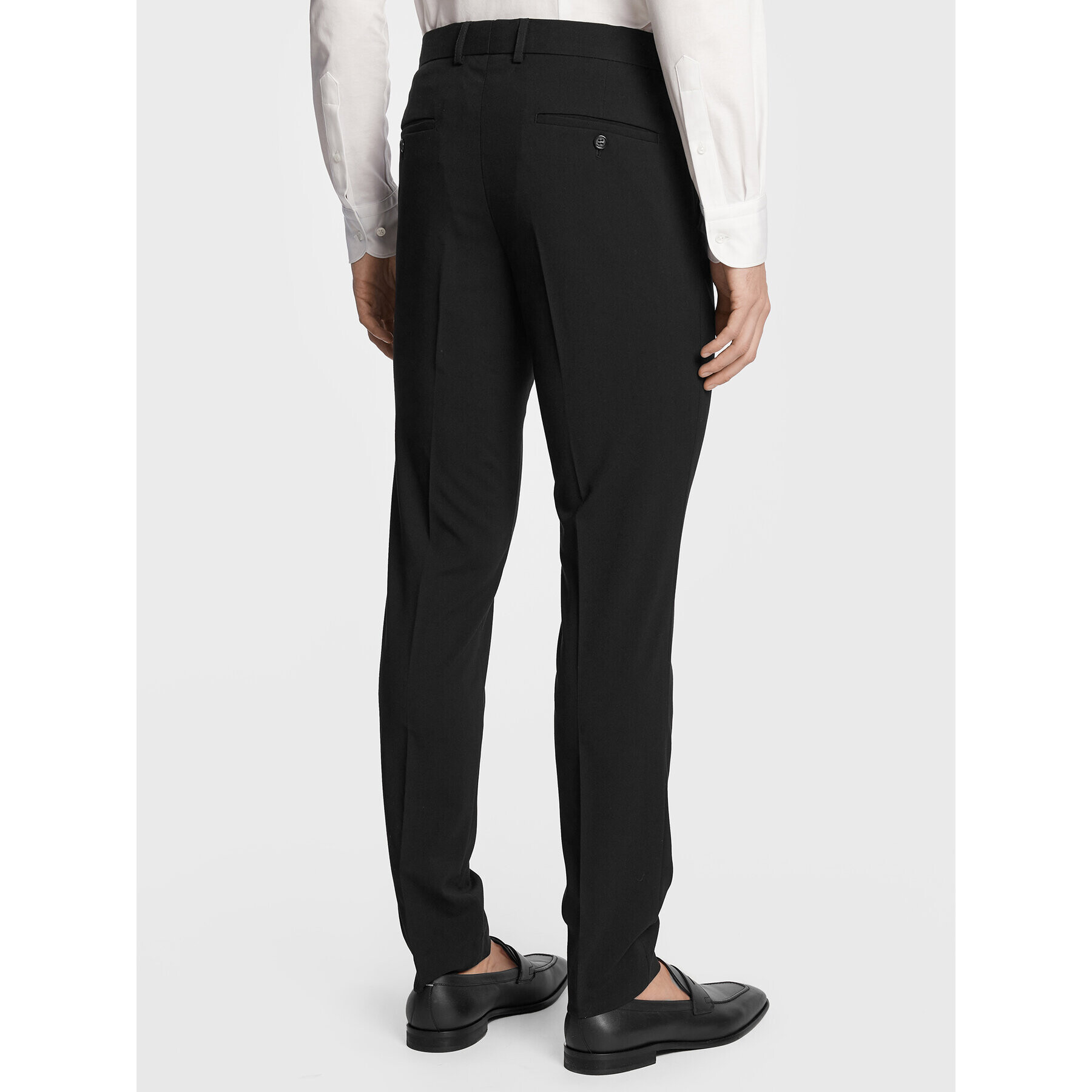 Lindbergh Obleka 30-61040 Črna Slim Fit - Pepit.si