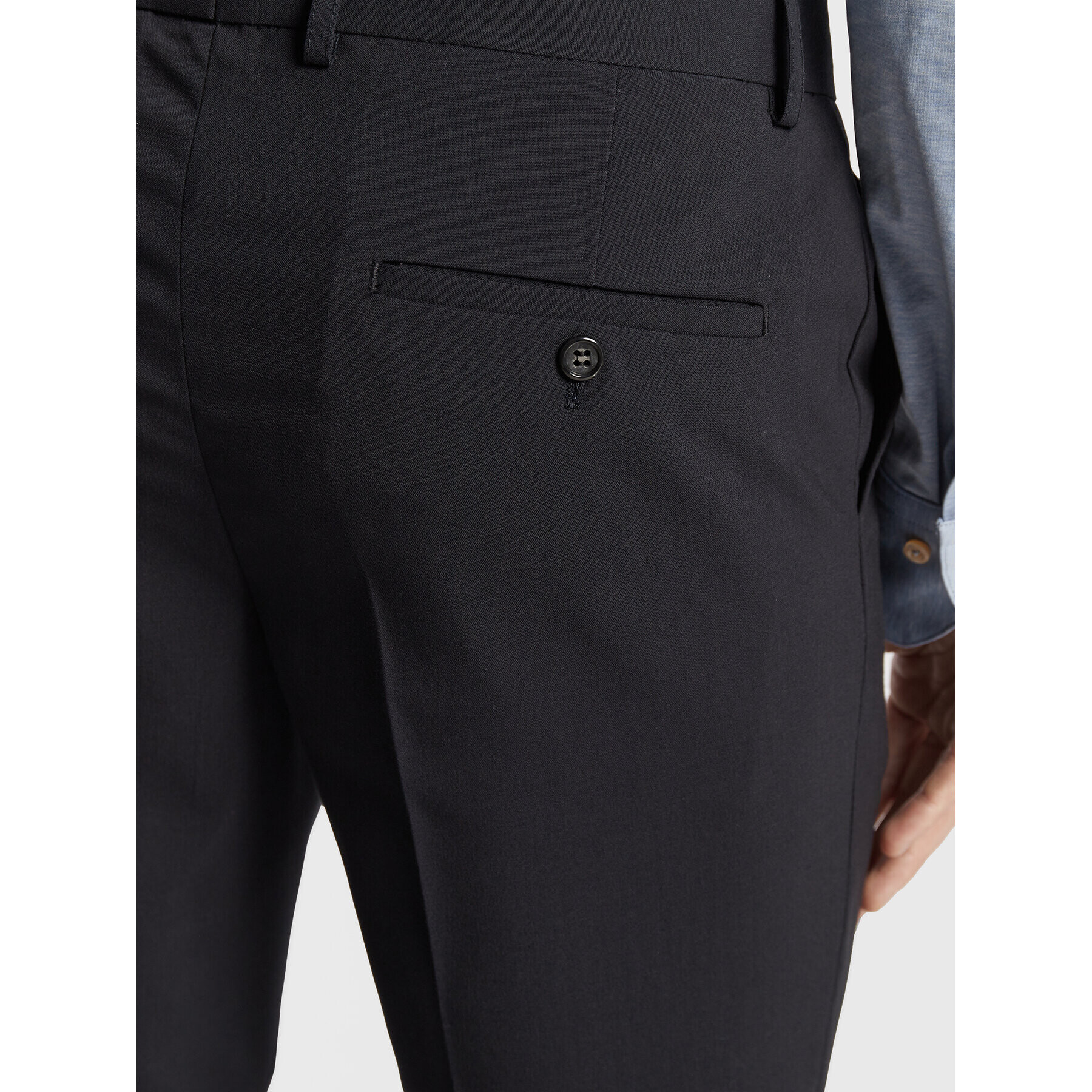 Lindbergh Obleka 30-61040 Mornarsko modra Slim Fit - Pepit.si