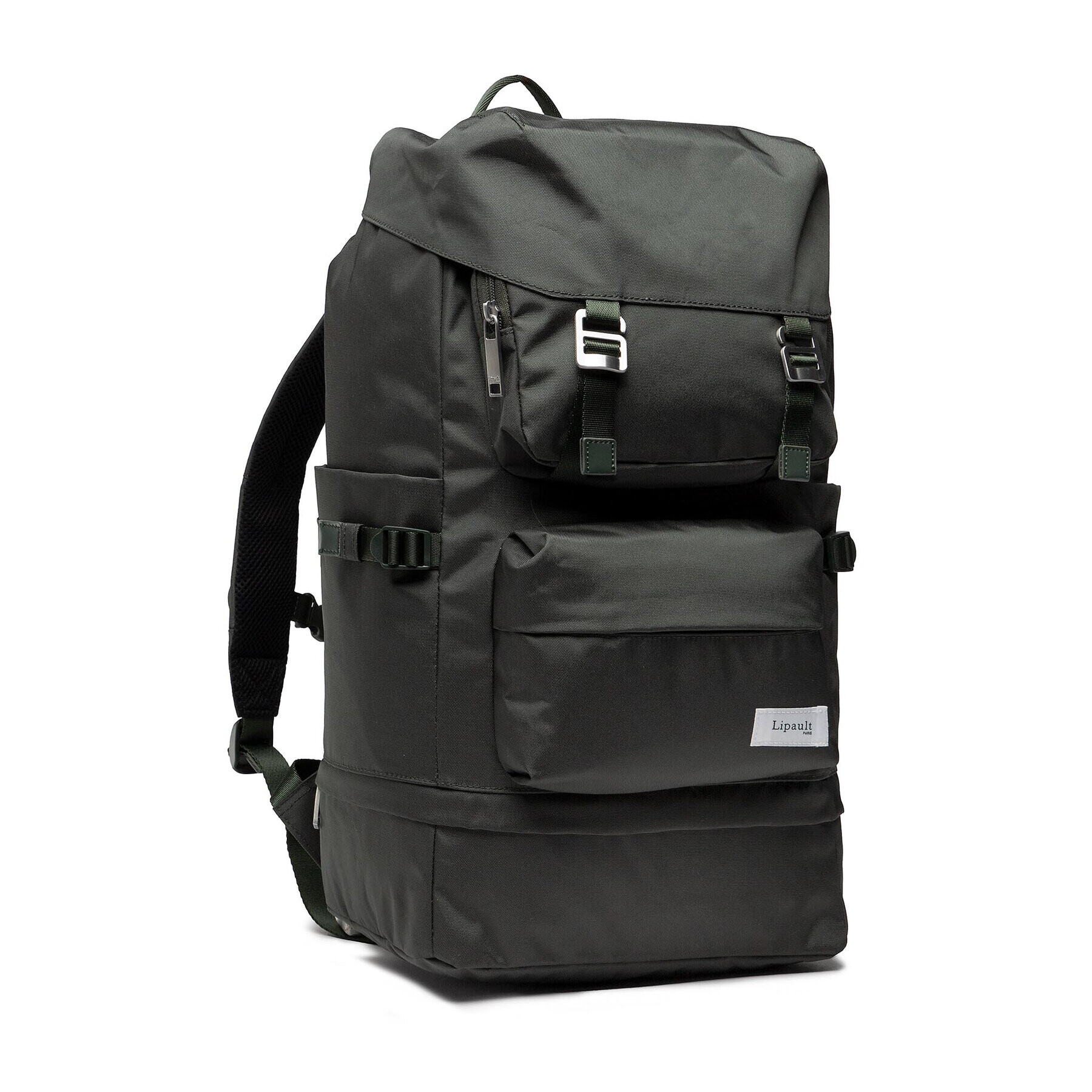 Lipault Nahrbtnik Weekend Backpack 140795-6507-1CNU Zelena - Pepit.si