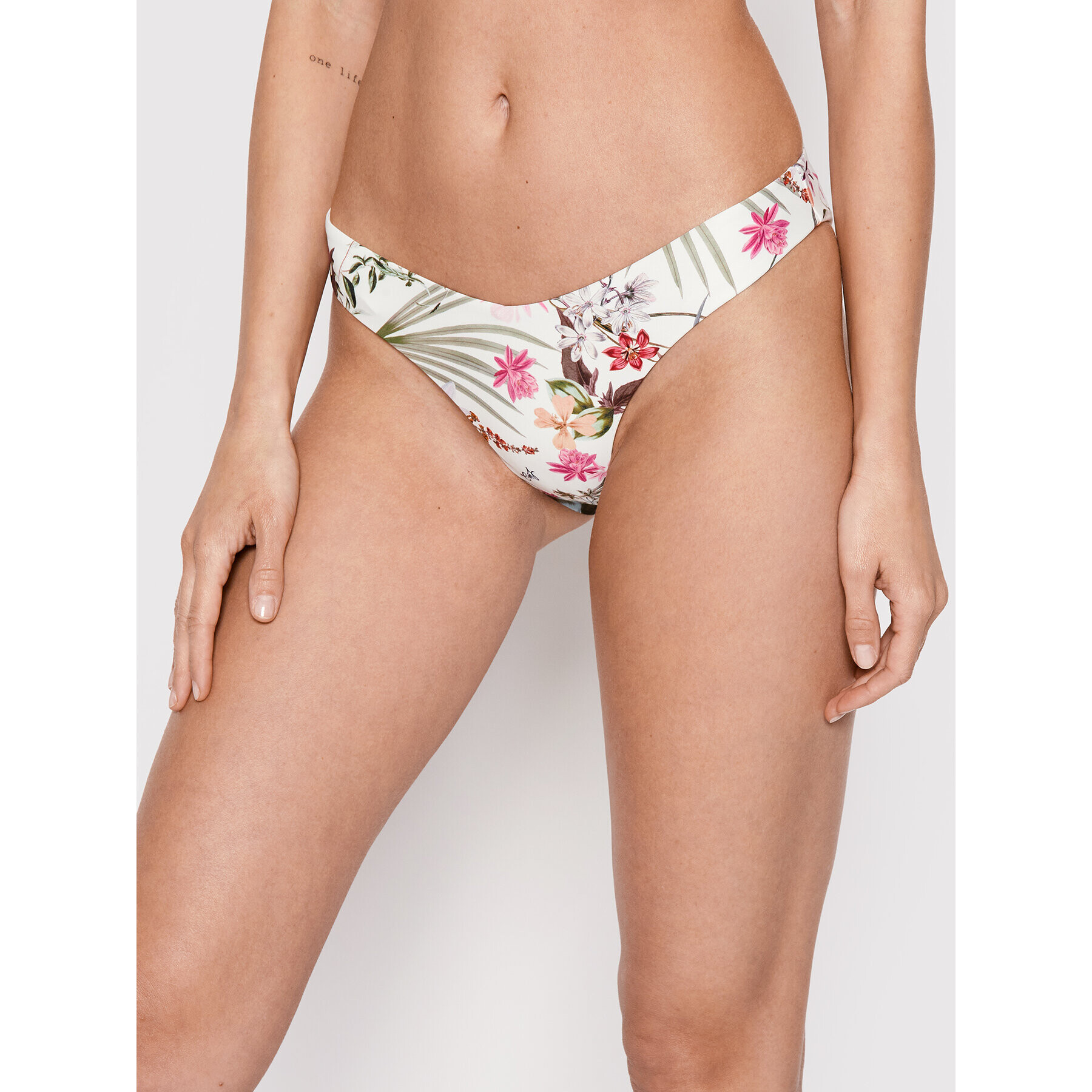 Liu Jo Beachwear Spodnji del bikini VA2164 J6448 Bela - Pepit.si