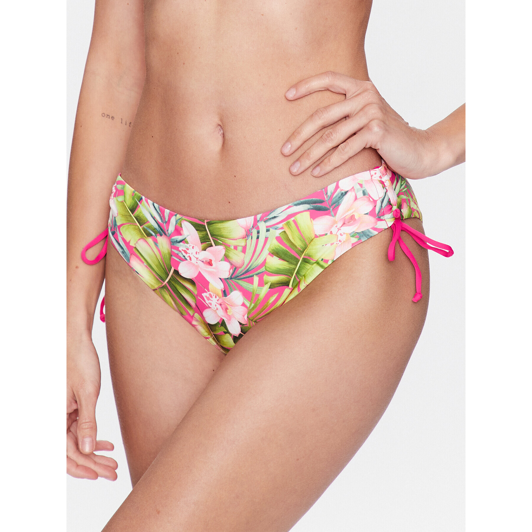 Liu Jo Beachwear Spodnji del bikini VA3017 J6448 Zelena - Pepit.si