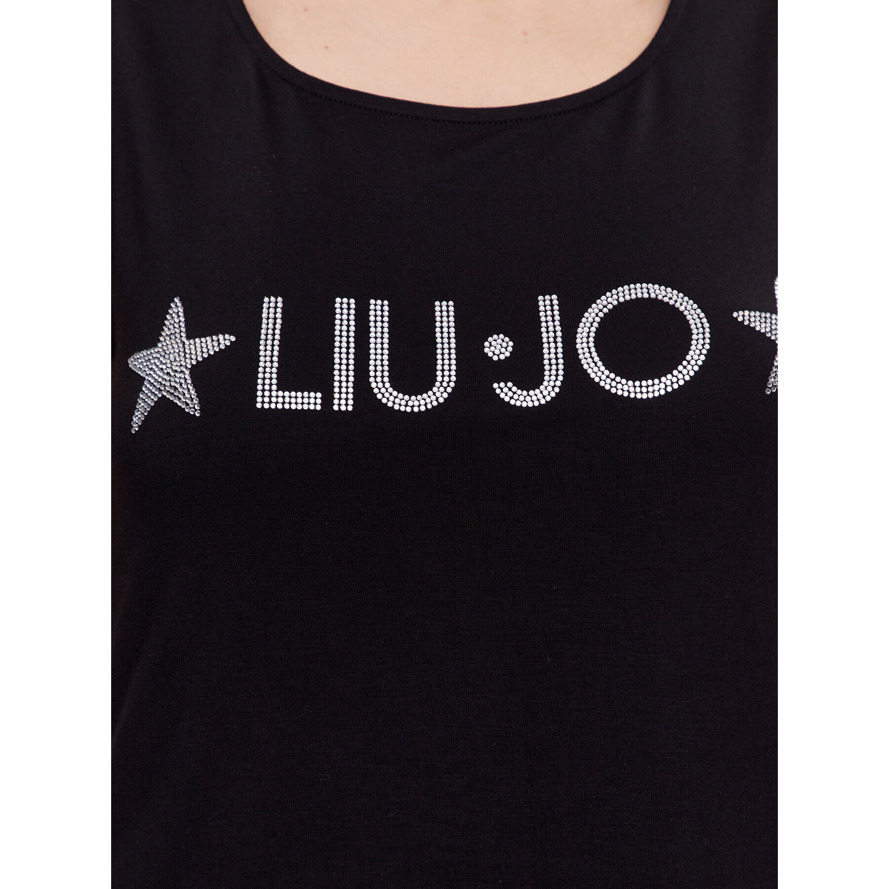 Liu Jo Beachwear Top VA3100 J5360 Črna Regular Fit - Pepit.si