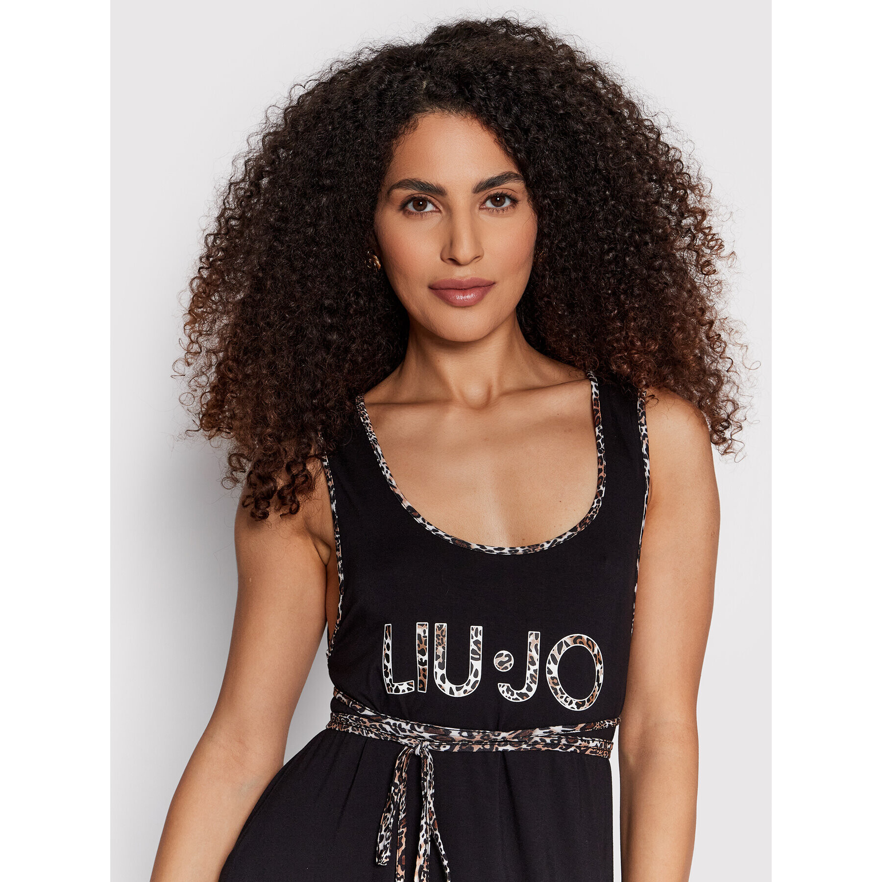 Liu Jo Beachwear Vsakodnevna obleka VA2028 J5360 Črna Regular Fit - Pepit.si