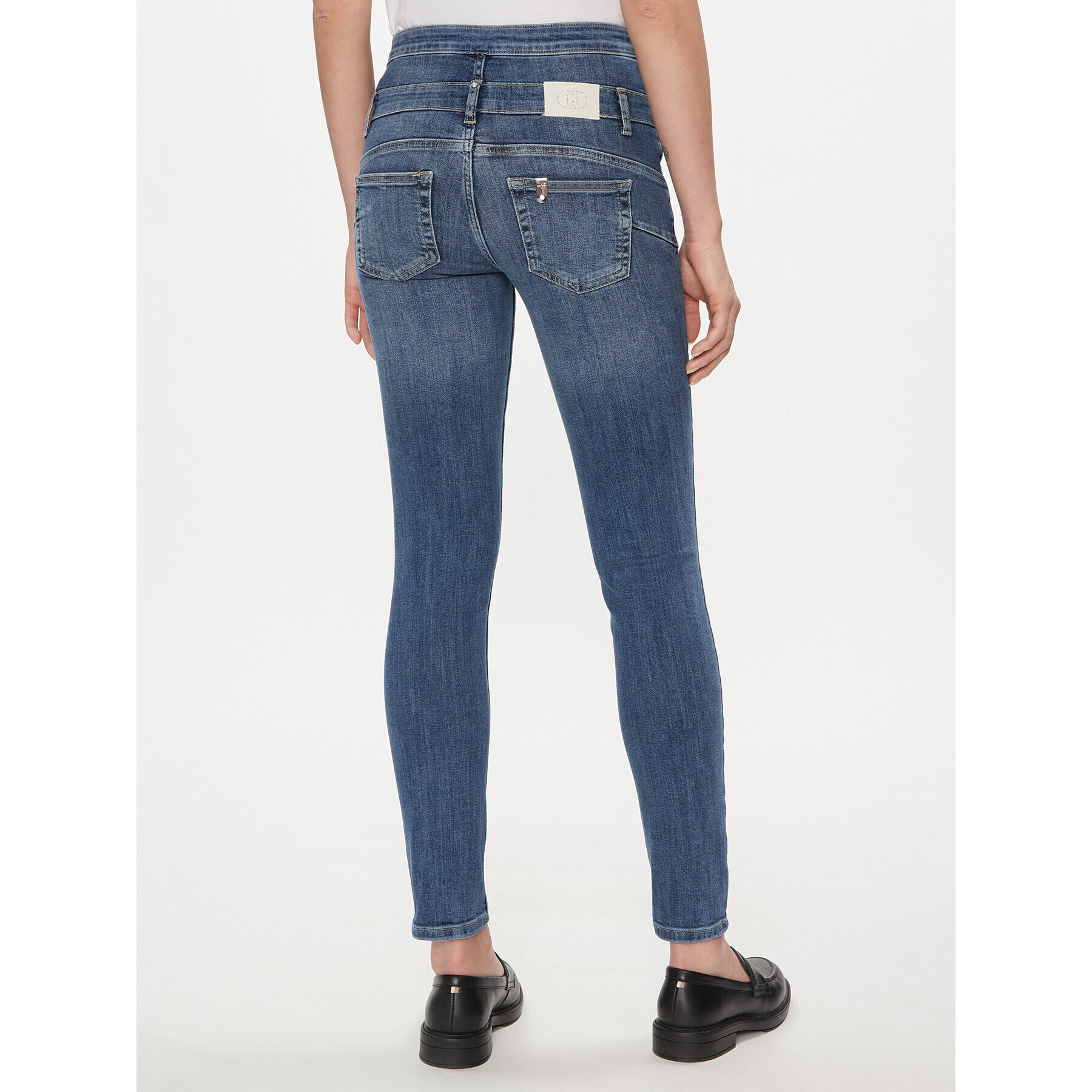 Liu Jo Jeans hlače UA4014 D4391 Modra Slim Fit - Pepit.si